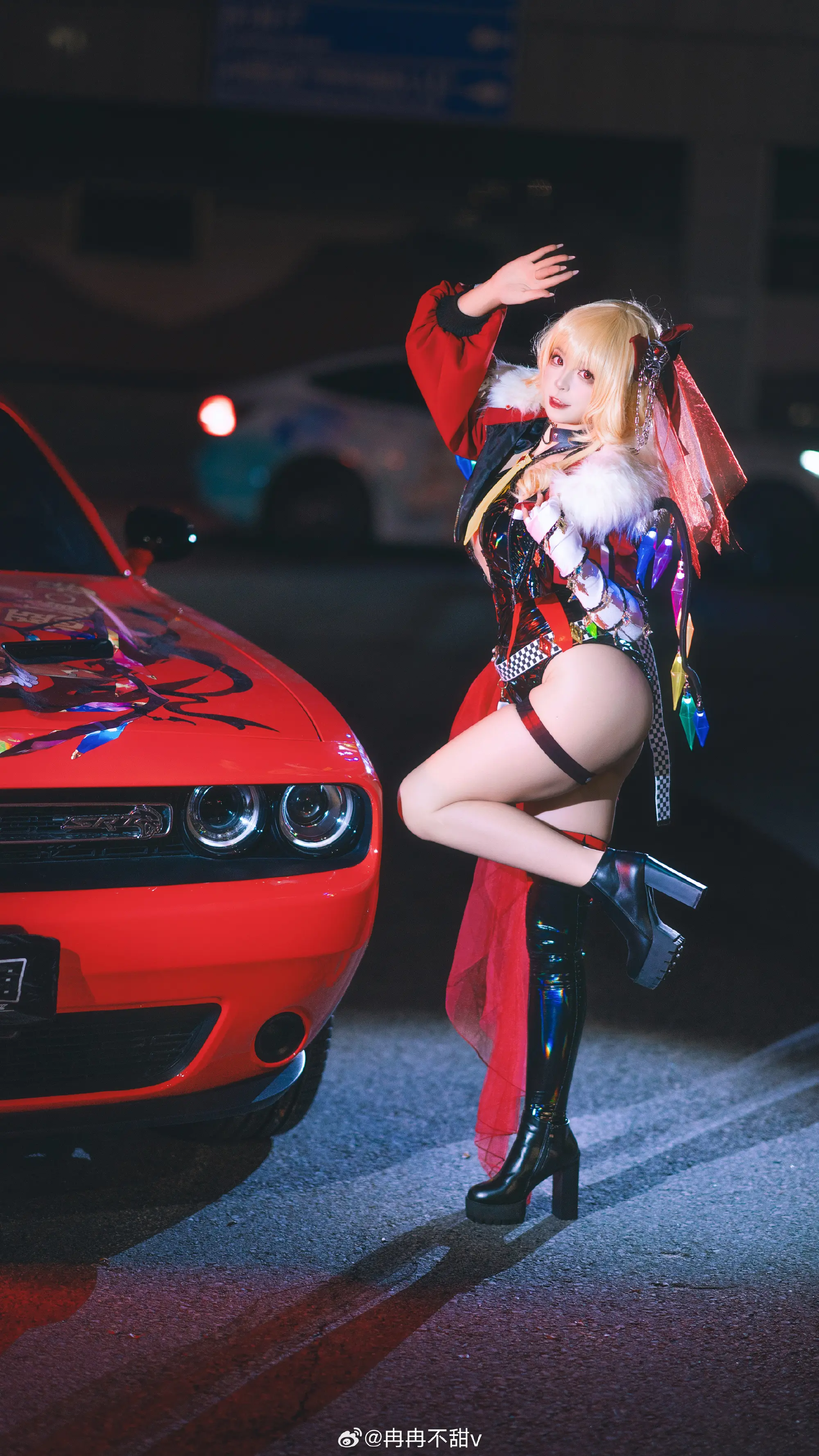 COSPLAY 东方project 芙兰朵露·斯卡雷@冉冉不甜v-公众号小姨ai
