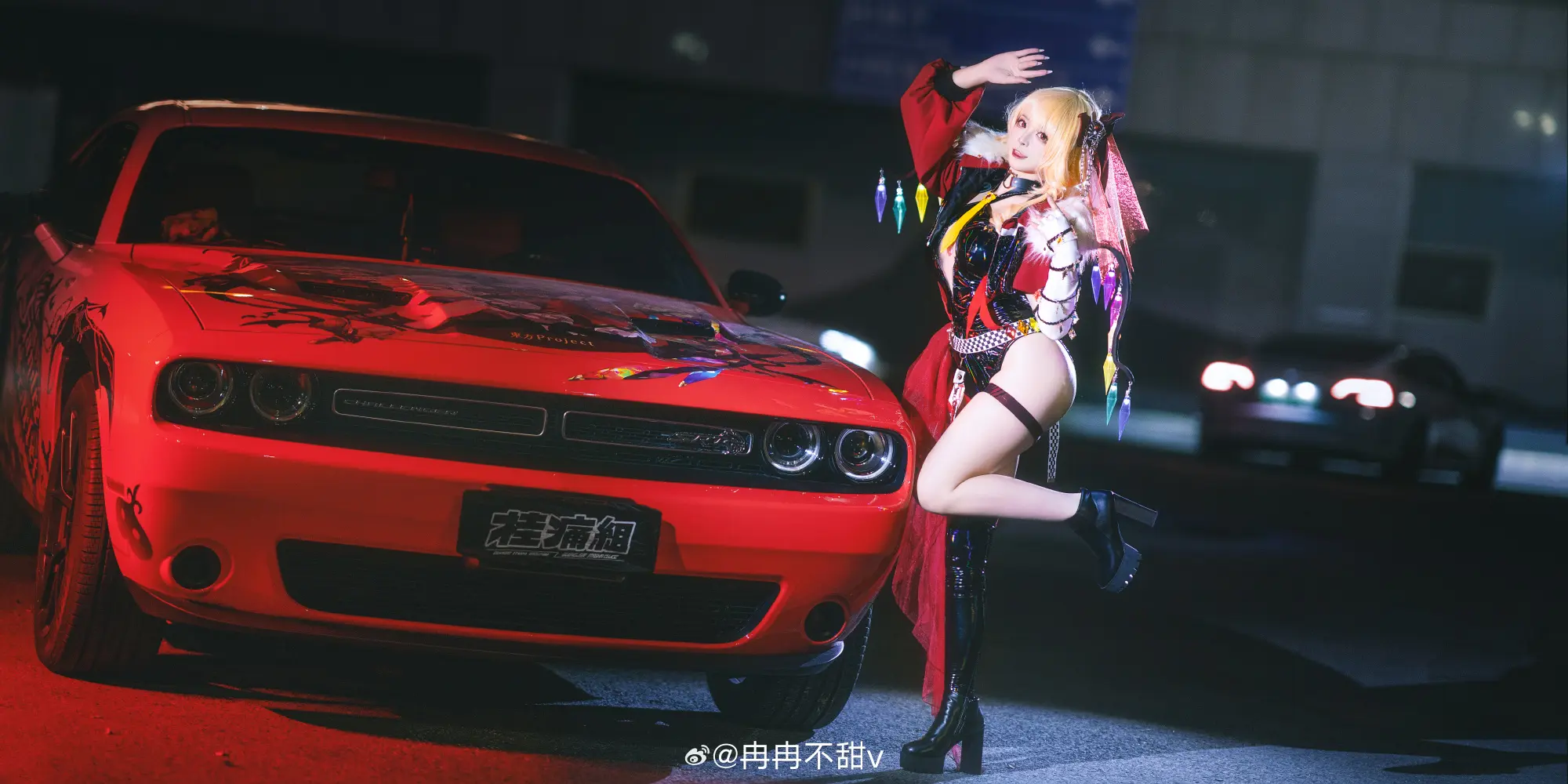 COSPLAY 东方project 芙兰朵露·斯卡雷@冉冉不甜v COSPLAY-第13张