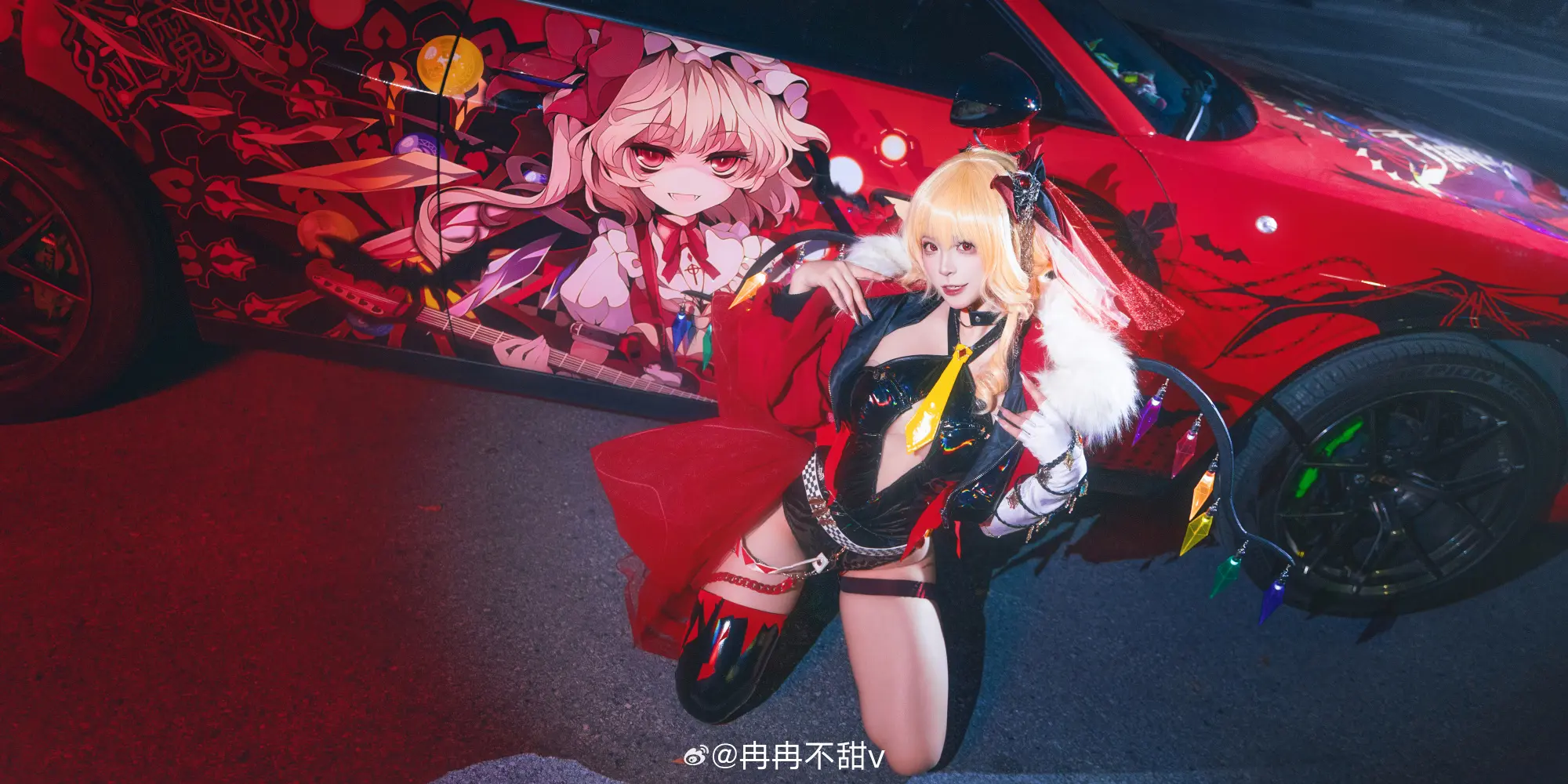 COSPLAY 东方project 芙兰朵露·斯卡雷@冉冉不甜v COSPLAY-第7张