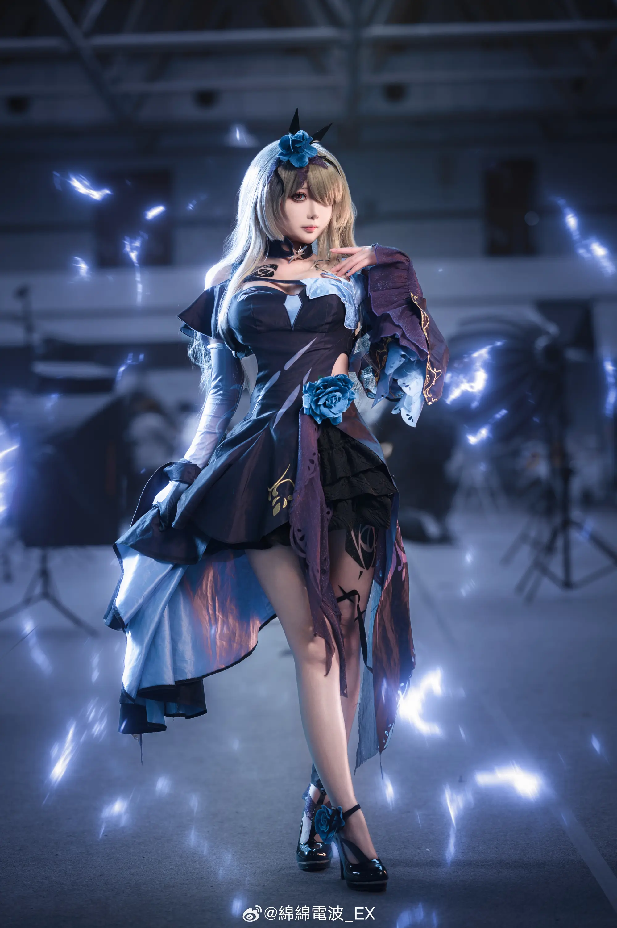 cosplay 回忆，是迷迭香的花语。 崩坏3 丽塔@綿綿電波_EX COSPLAY-第9张