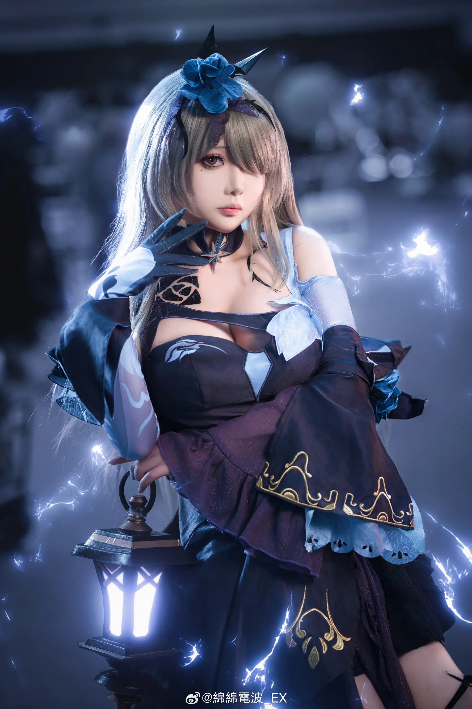 cosplay 回忆，是迷迭香的花语。 崩坏3 丽塔@綿綿電波_EX-公众号小姨ai
