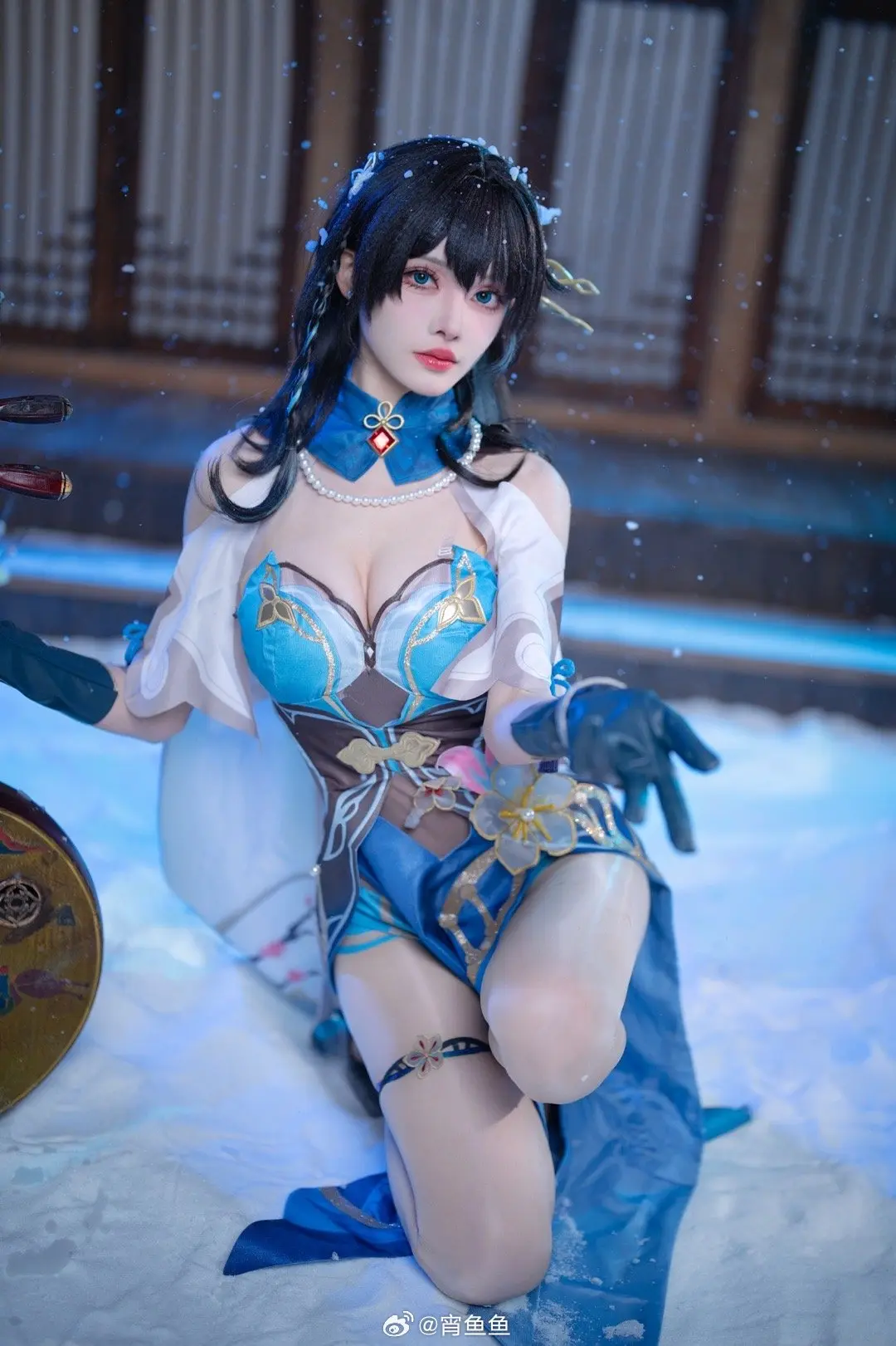 COSPLAY 睡起觉微寒，梅花鬓上残 星穹铁道1.6 阮·梅cos@宵鱼鱼 COSPLAY-第4张