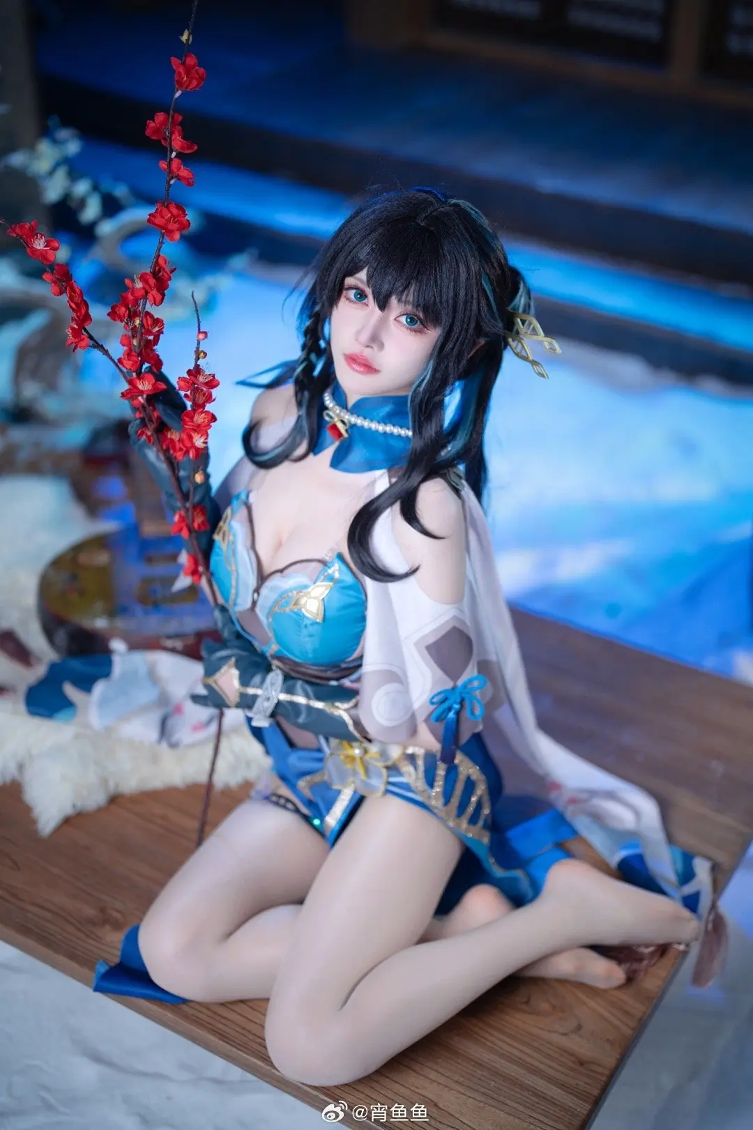 COSPLAY 睡起觉微寒，梅花鬓上残 星穹铁道1.6 阮·梅cos@宵鱼鱼 COSPLAY-第8张
