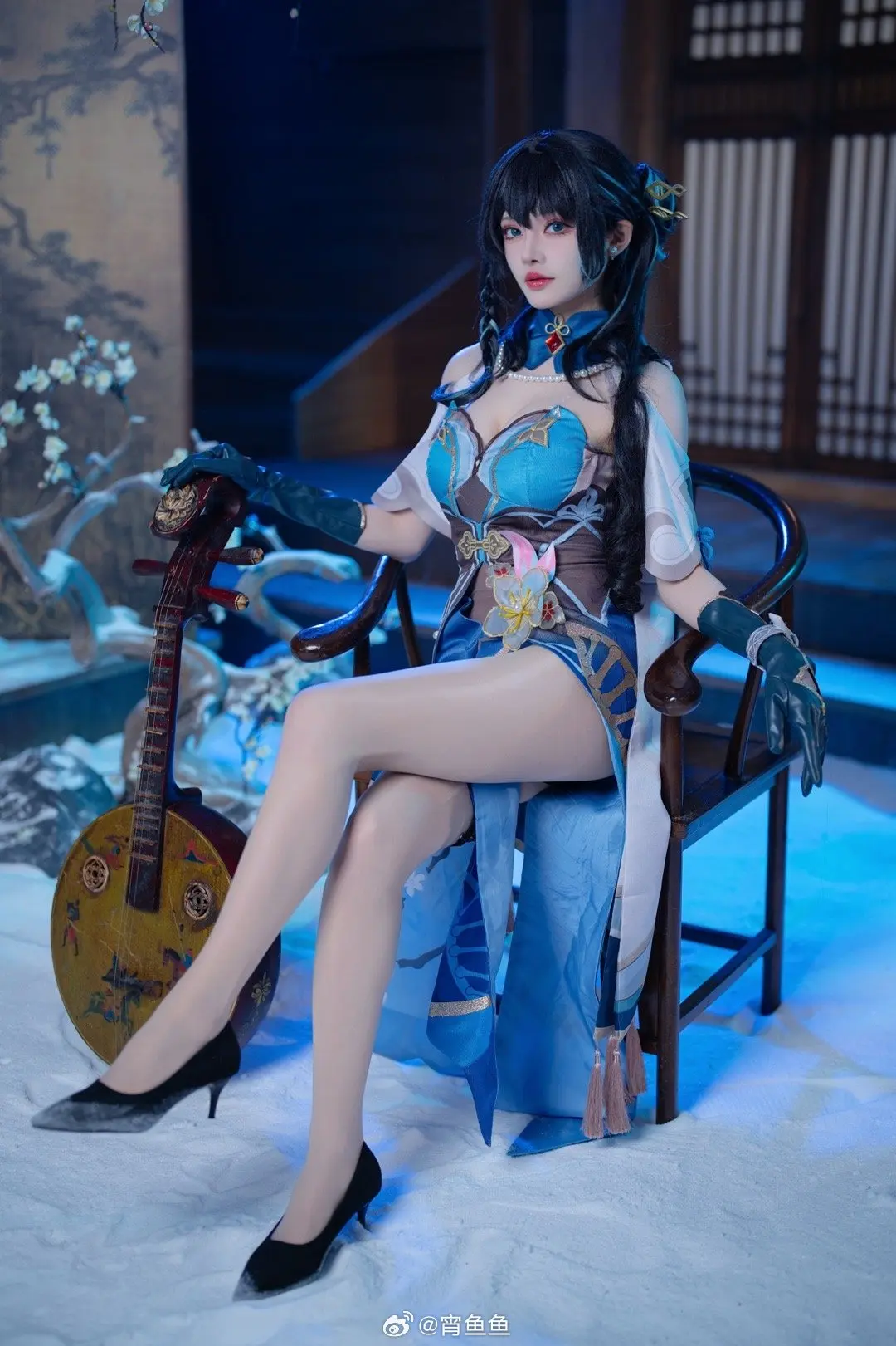 COSPLAY 睡起觉微寒，梅花鬓上残 星穹铁道1.6 阮·梅cos@宵鱼鱼-公众号小姨ai
