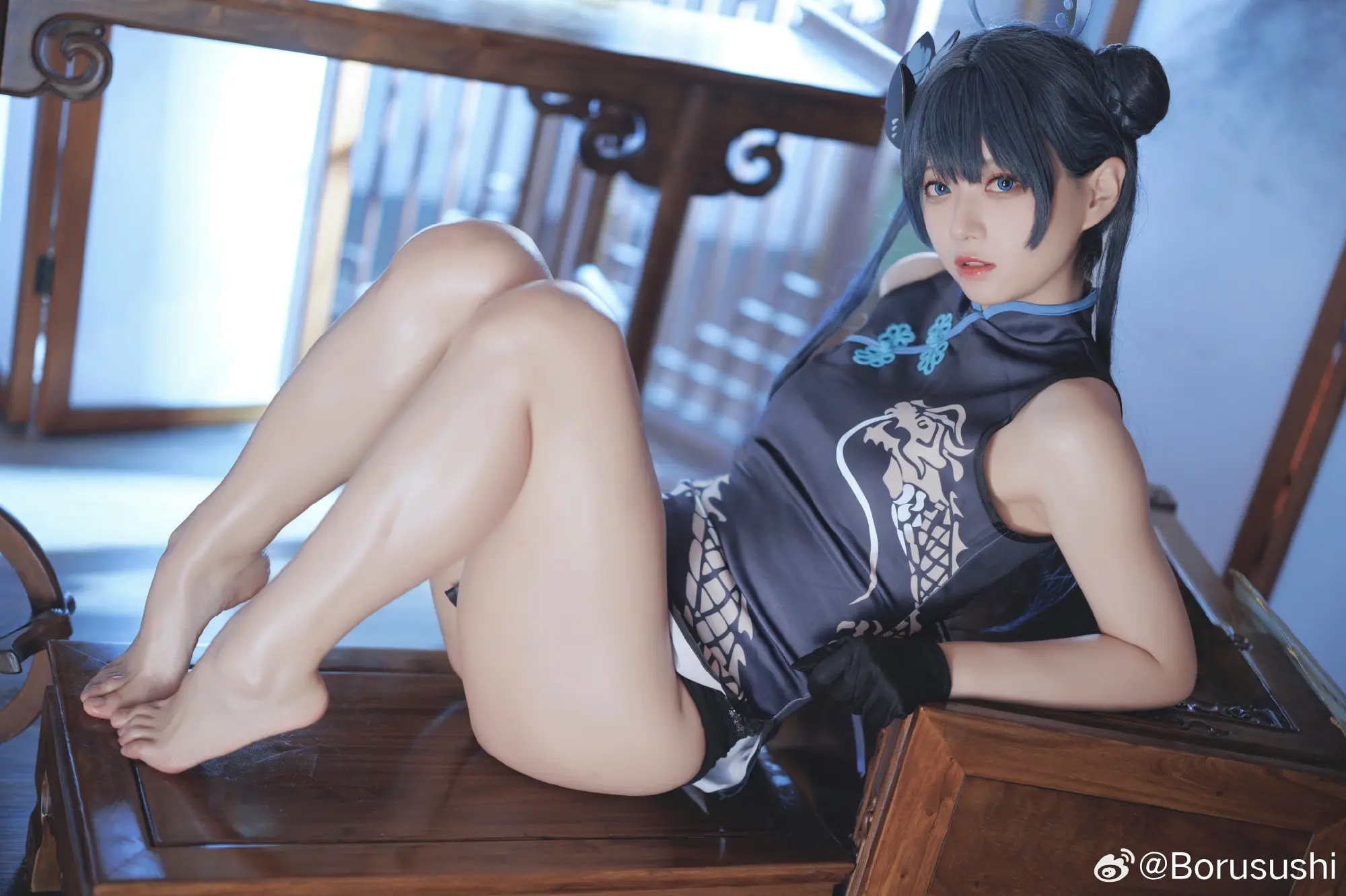 COSPLAY 碧蓝档案 妃咲会长@Borusushi COSPLAY-第3张