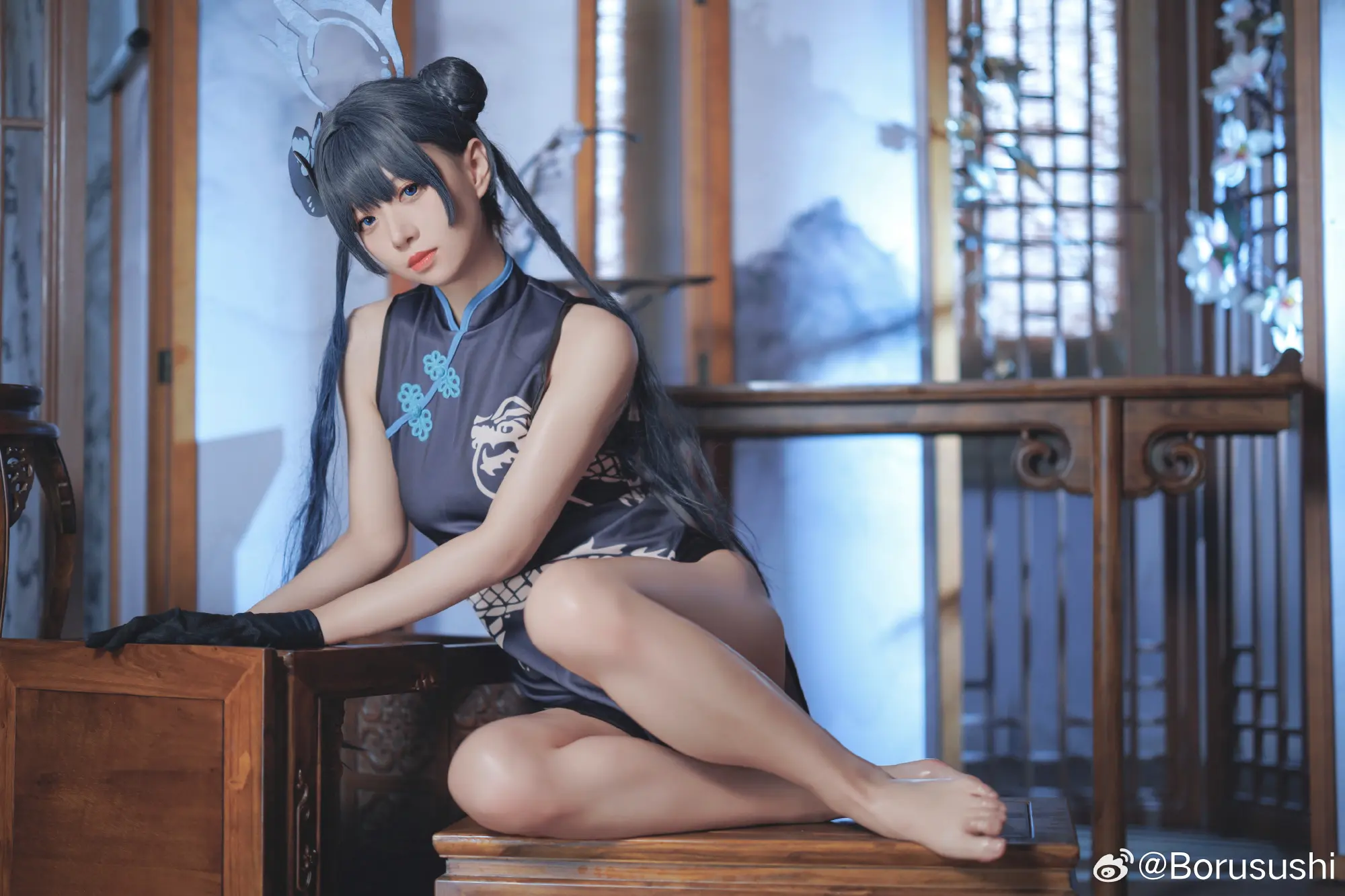 COSPLAY 碧蓝档案 妃咲会长@Borusushi COSPLAY-第10张