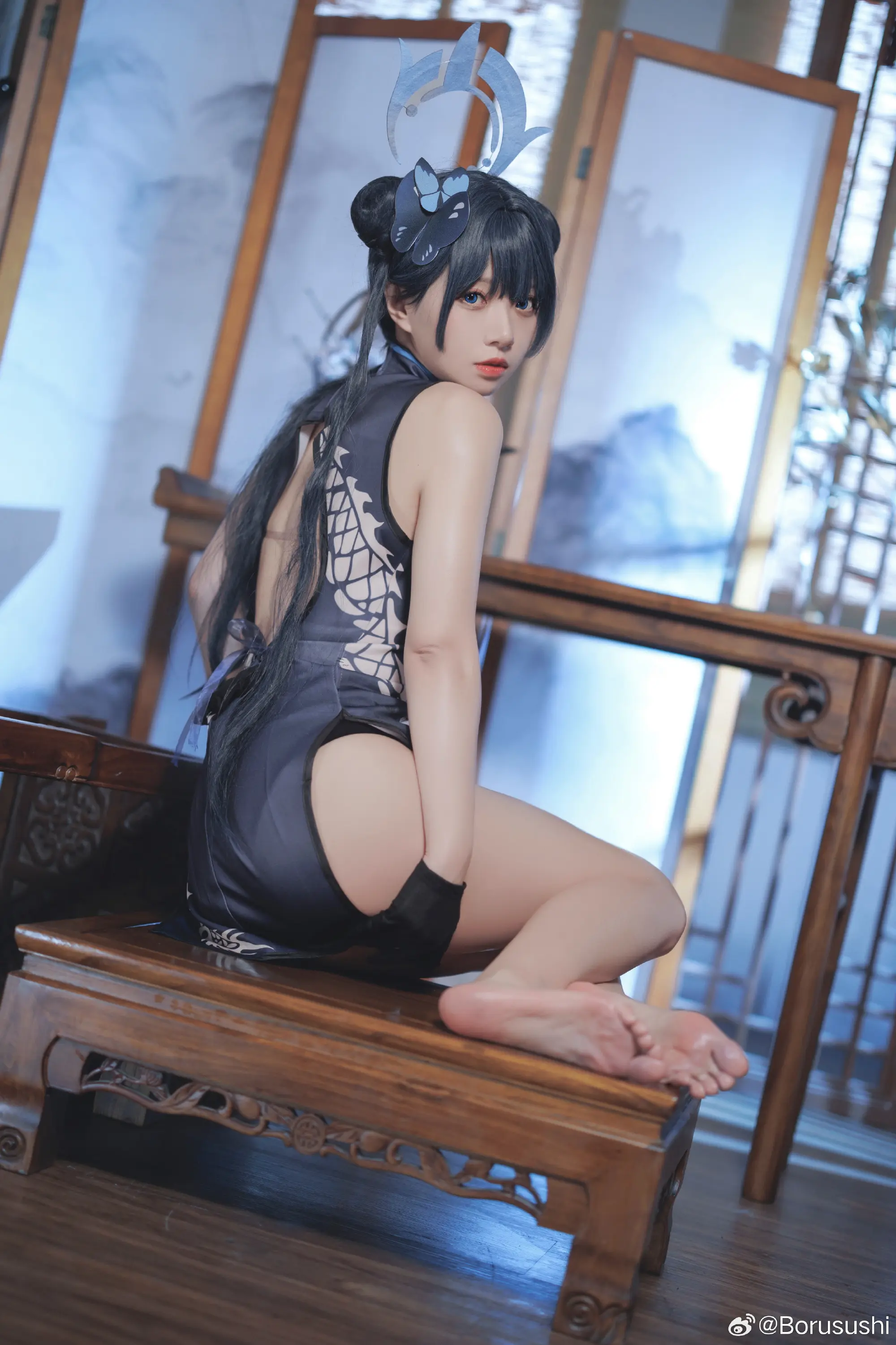 COSPLAY 碧蓝档案 妃咲会长@Borusushi COSPLAY-第16张