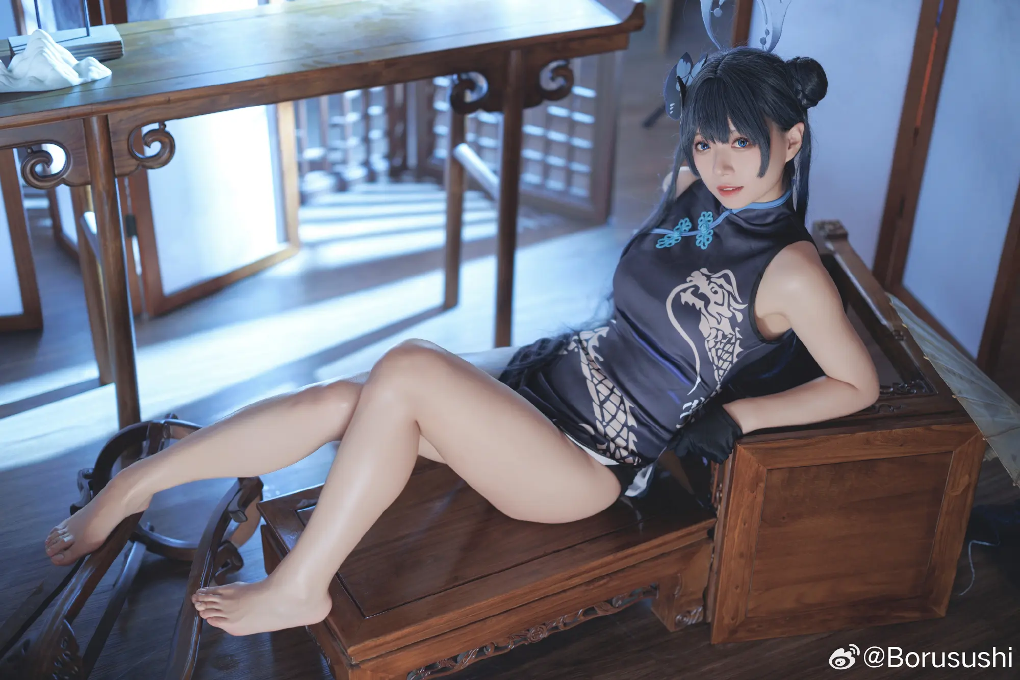 COSPLAY 碧蓝档案 妃咲会长@Borusushi COSPLAY-第17张