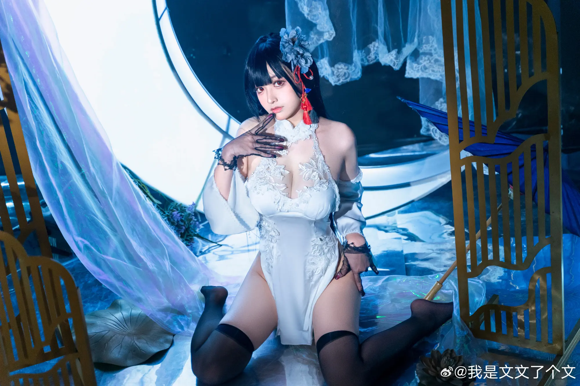 cos正片 如果我说对指挥官还有一些想了解的地方⋯您会介意吗？ 碧蓝航线 逸仙@我是文文了个文 COSPLAY-第5张