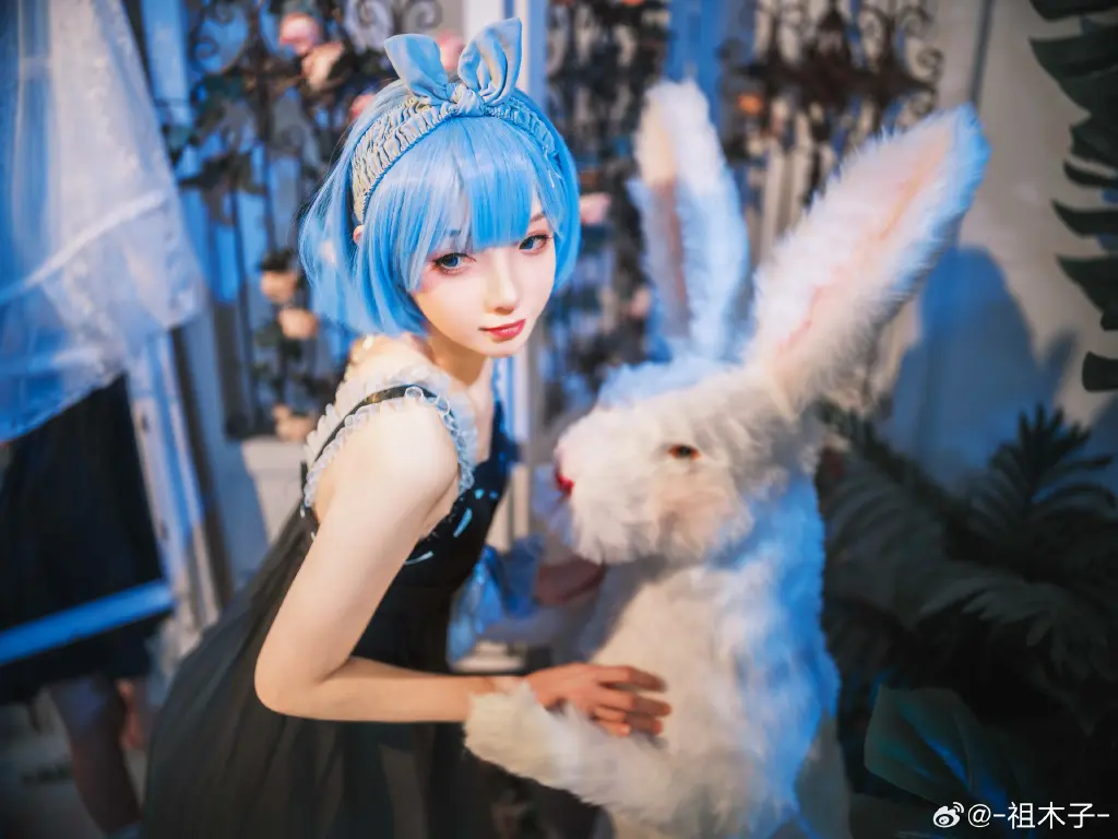 COSPLAY  RE0 🤍💙雷姆💙🤍@-祖木子- COSPLAY-第12张