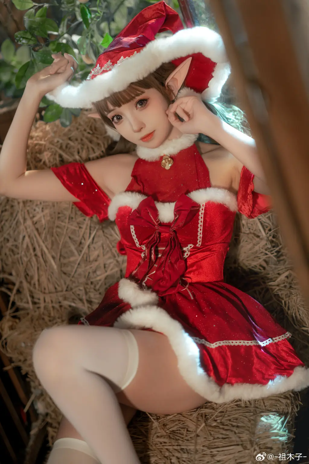 ☃︎ *♡𝑀𝓮𝓇𝓇𝓎 𝒞𝒽𝓇𝒾𝓈𝓉𝓂𝒶𝓈･🎅@-祖木子- COSPLAY-第6张