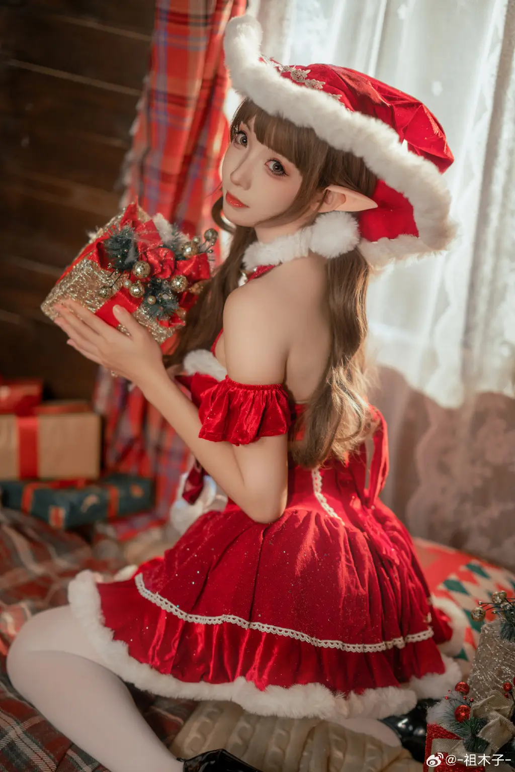 ☃︎ *♡𝑀𝓮𝓇𝓇𝓎 𝒞𝒽𝓇𝒾𝓈𝓉𝓂𝒶𝓈･🎅@-祖木子- COSPLAY-第12张