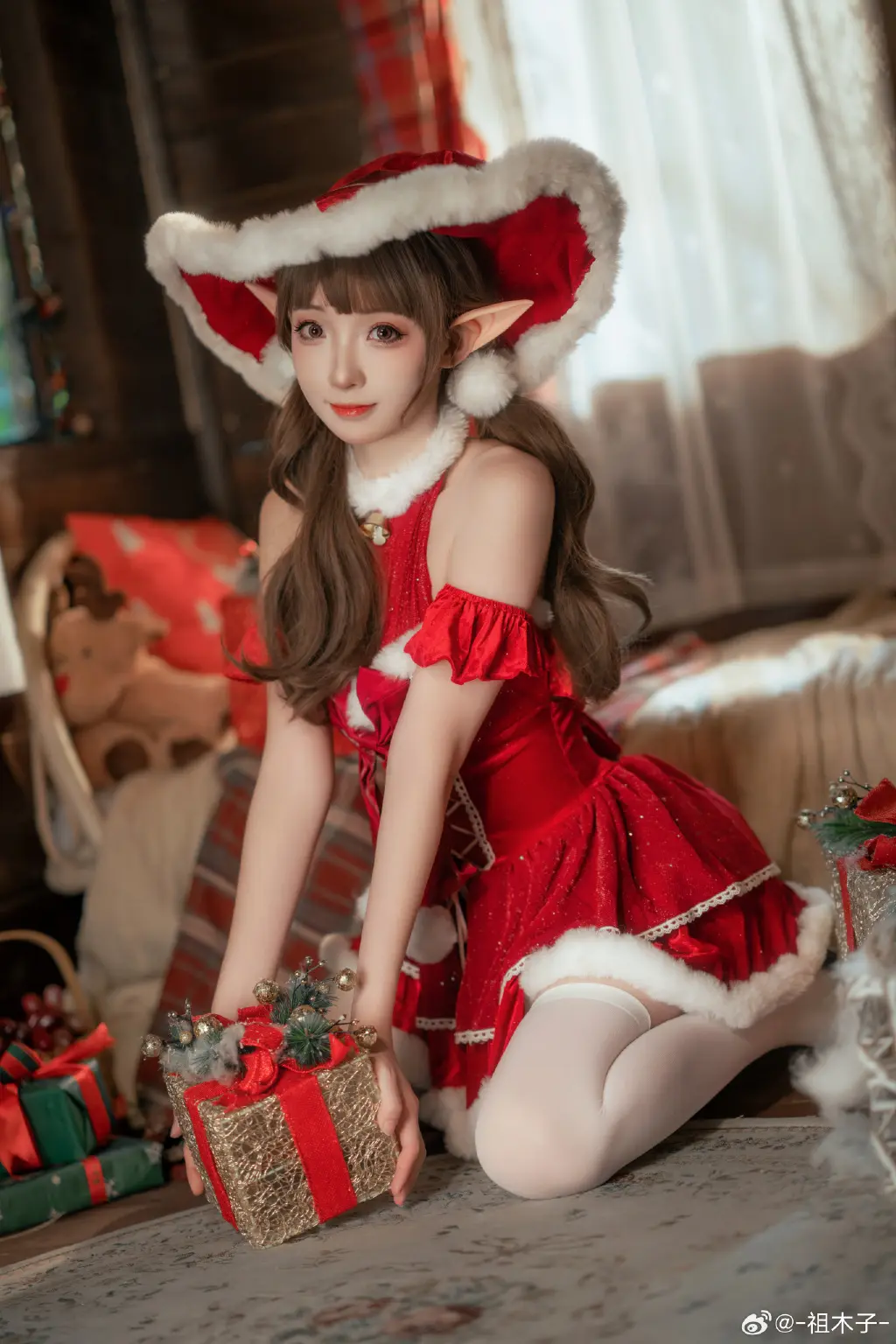 ☃︎ *♡𝑀𝓮𝓇𝓇𝓎 𝒞𝒽𝓇𝒾𝓈𝓉𝓂𝒶𝓈･🎅@-祖木子- COSPLAY-第10张