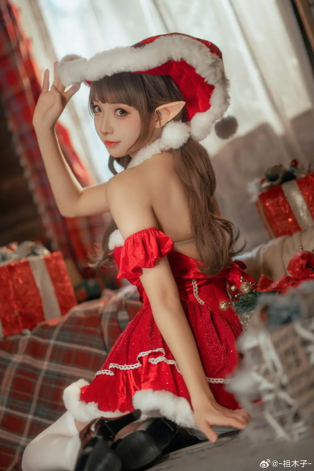 ☃︎ *♡𝑀𝓮𝓇𝓇𝓎 𝒞𝒽𝓇𝒾𝓈𝓉𝓂𝒶𝓈･🎅@-祖木子- COSPLAY-第9张