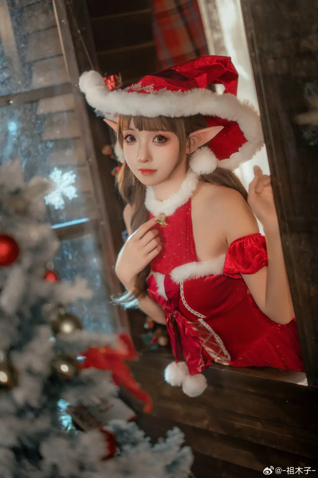 ☃︎ *♡𝑀𝓮𝓇𝓇𝓎 𝒞𝒽𝓇𝒾𝓈𝓉𝓂𝒶𝓈･🎅@-祖木子- COSPLAY-第4张