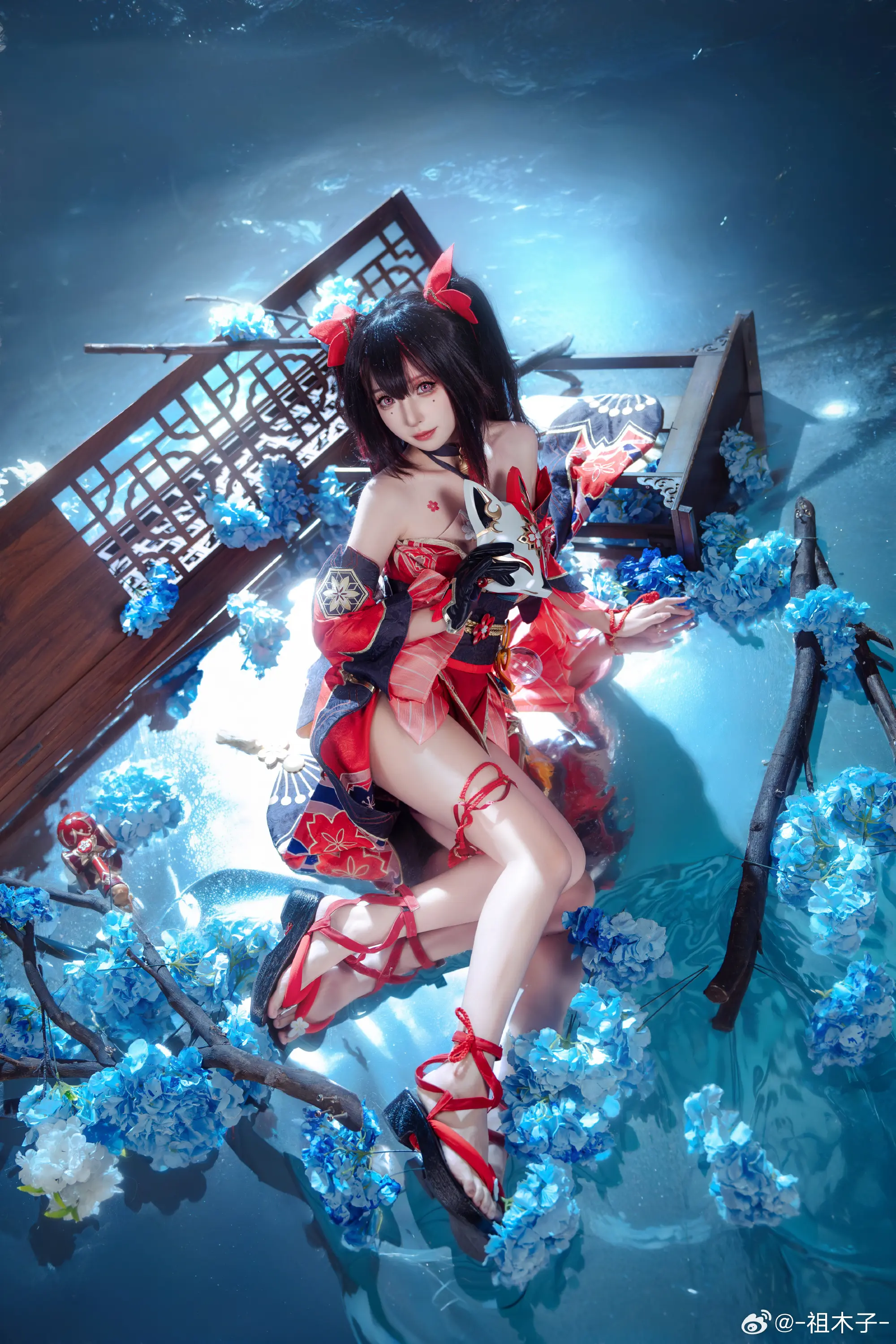 COSPLAY 陪我一起把全部都搅乱的话，我就让你成为我的东西吧。崩坏：星穹铁道 花火@-祖木子- COSPLAY-第4张