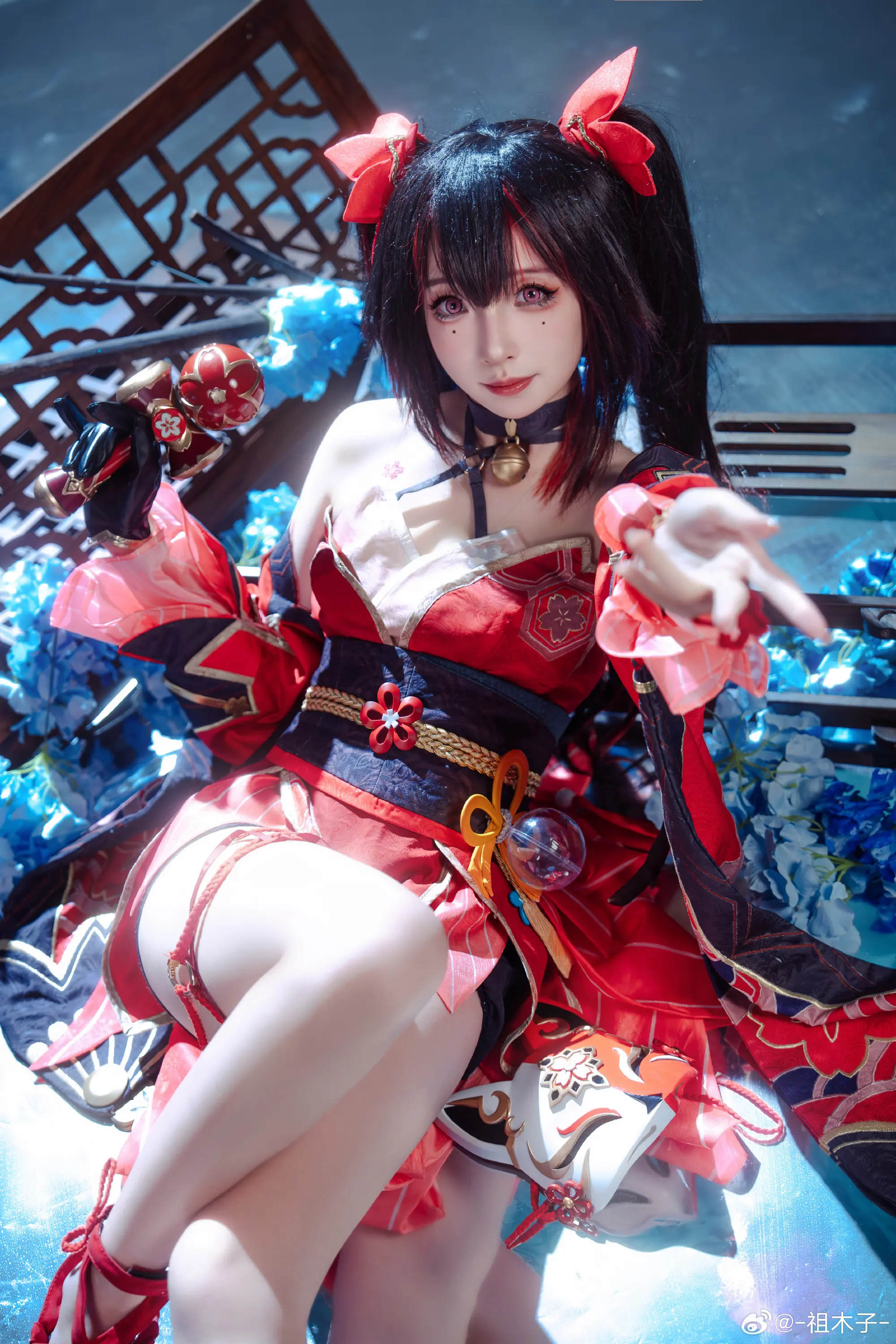 COSPLAY 陪我一起把全部都搅乱的话，我就让你成为我的东西吧。崩坏：星穹铁道 花火@-祖木子- COSPLAY-第6张