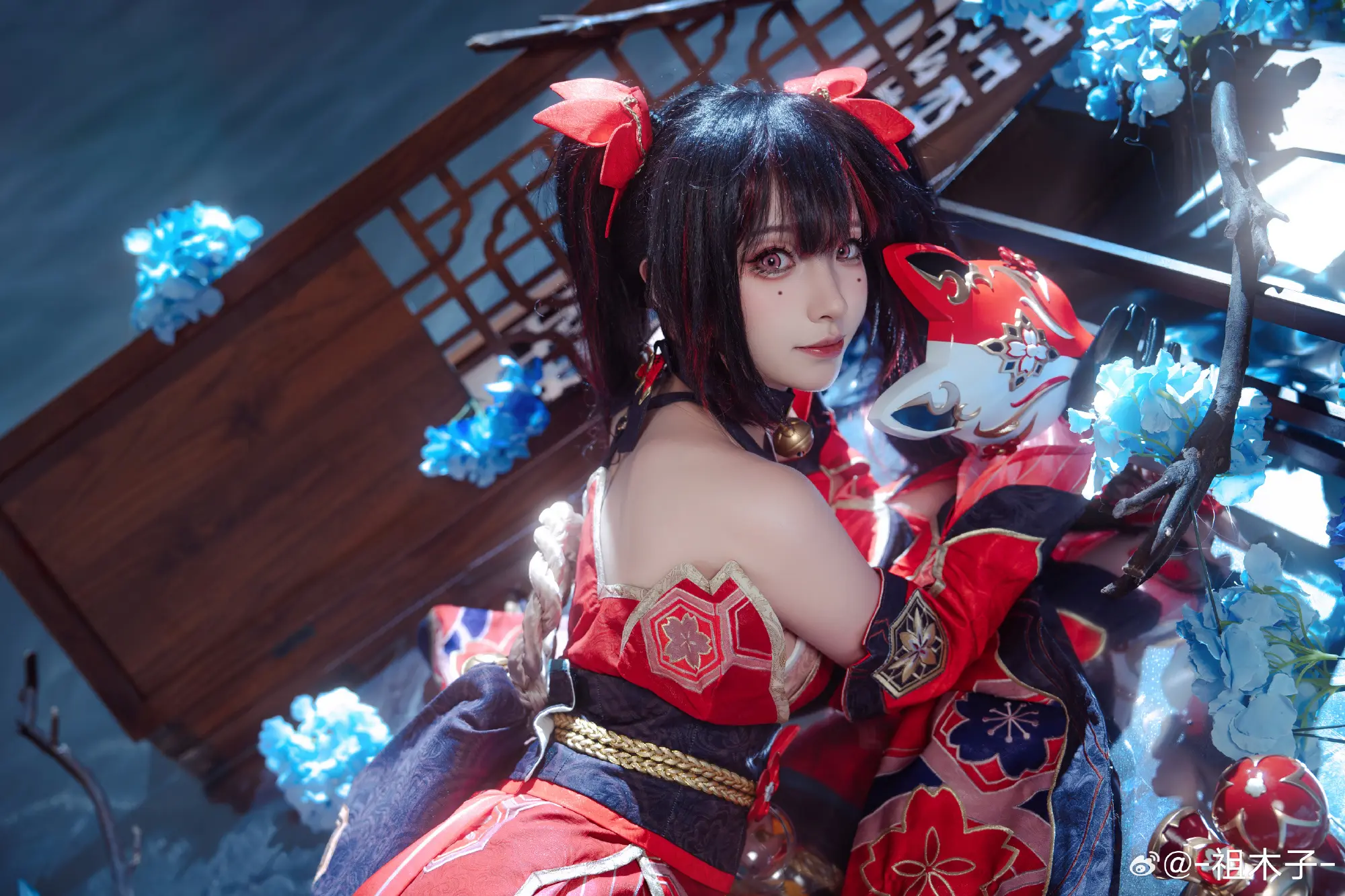COSPLAY 陪我一起把全部都搅乱的话，我就让你成为我的东西吧。崩坏：星穹铁道 花火@-祖木子- COSPLAY-第11张