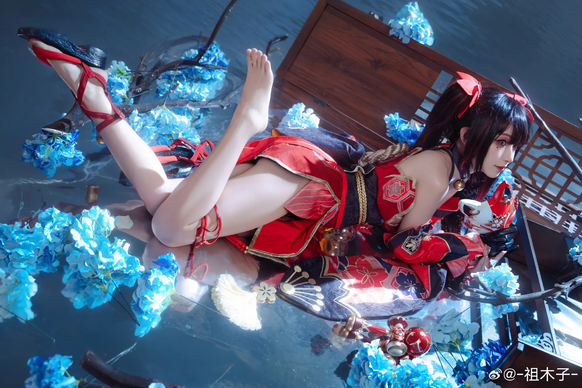COSPLAY 陪我一起把全部都搅乱的话，我就让你成为我的东西吧。崩坏：星穹铁道 花火@-祖木子- COSPLAY-第9张