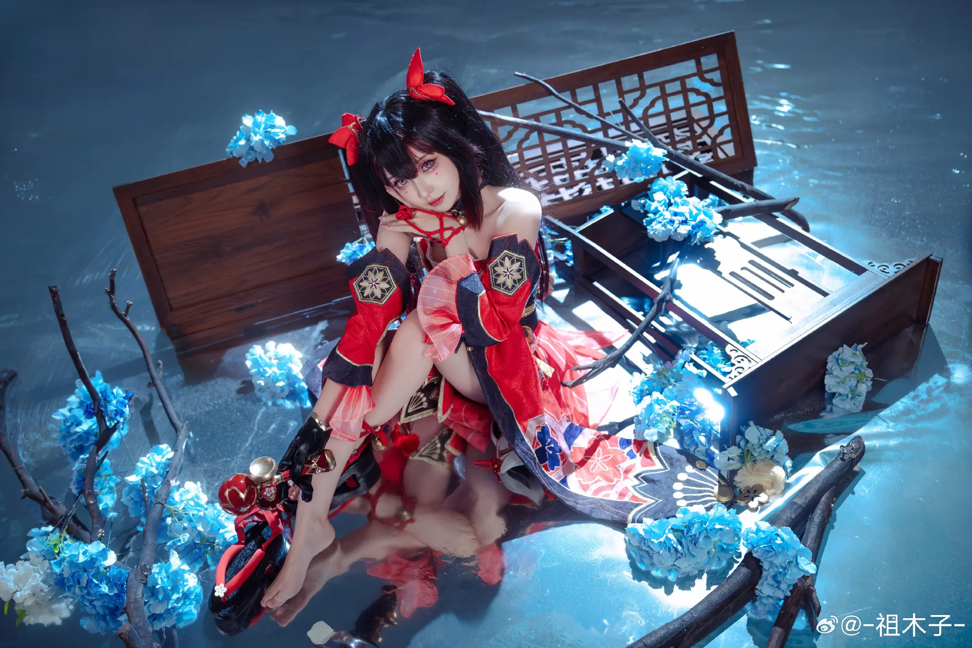 COSPLAY 陪我一起把全部都搅乱的话，我就让你成为我的东西吧。崩坏：星穹铁道 花火@-祖木子- COSPLAY-第7张