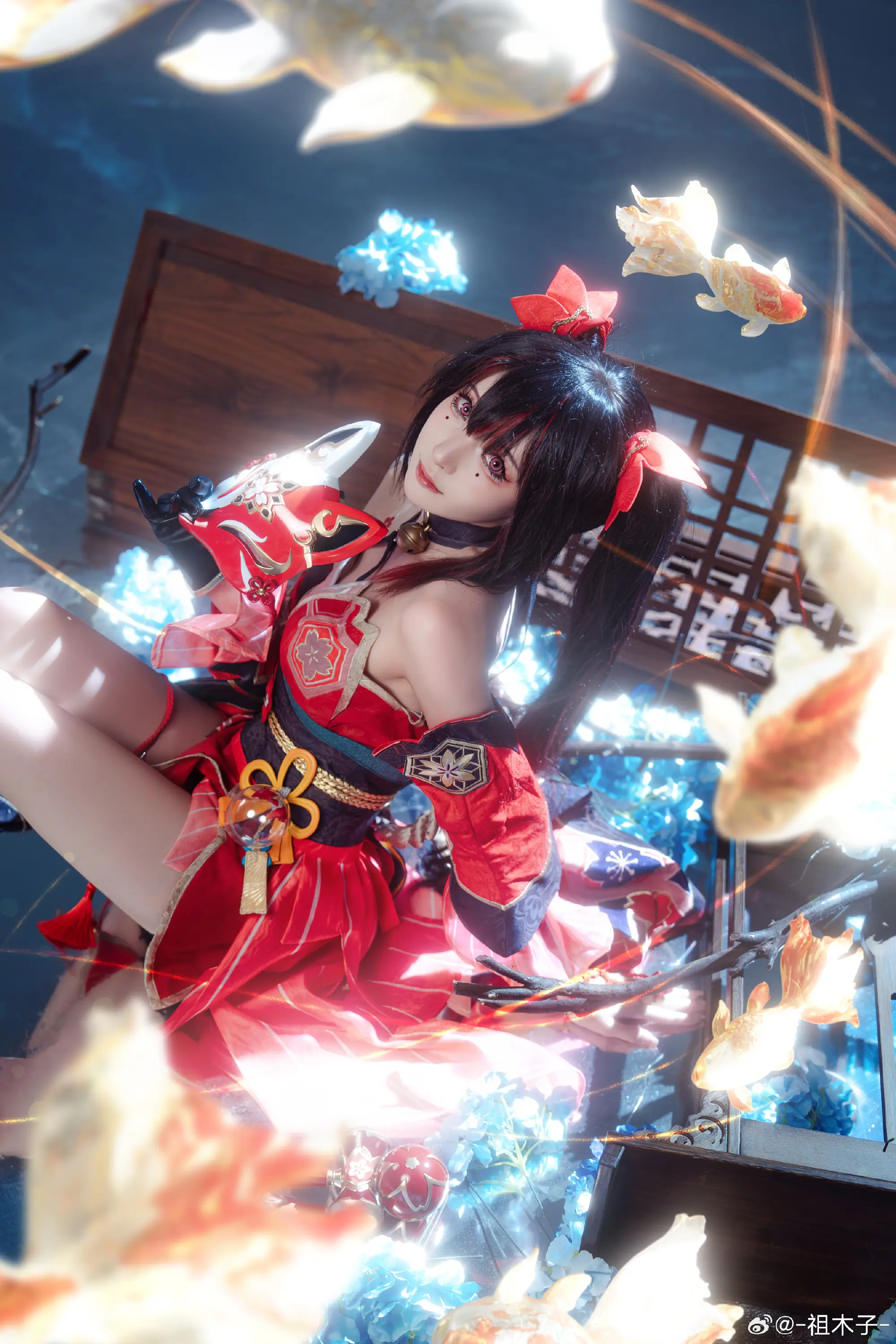 COSPLAY 陪我一起把全部都搅乱的话，我就让你成为我的东西吧。崩坏：星穹铁道 花火@-祖木子- COSPLAY-第3张