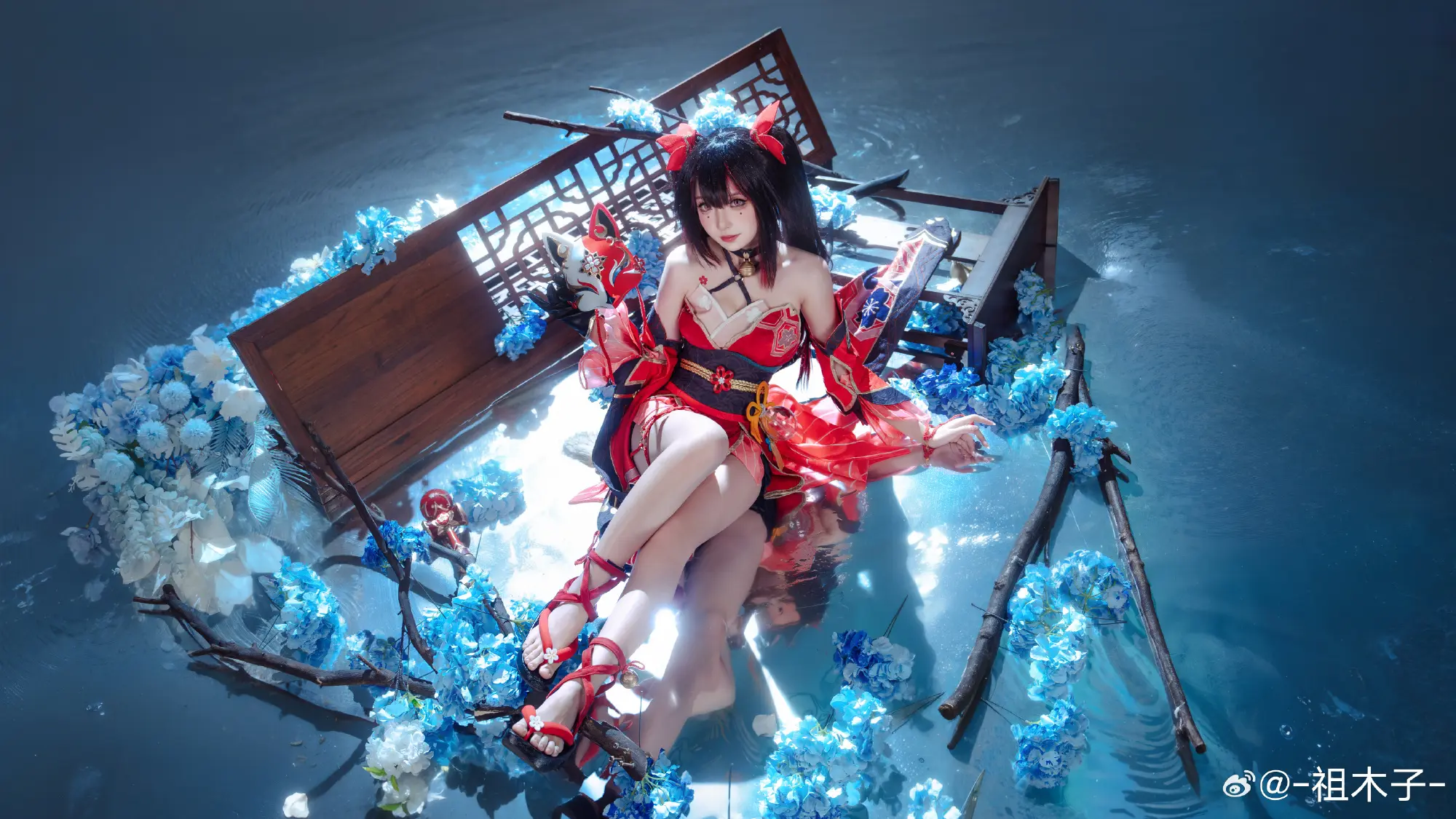 COSPLAY 陪我一起把全部都搅乱的话，我就让你成为我的东西吧。崩坏：星穹铁道 花火@-祖木子- COSPLAY-第5张