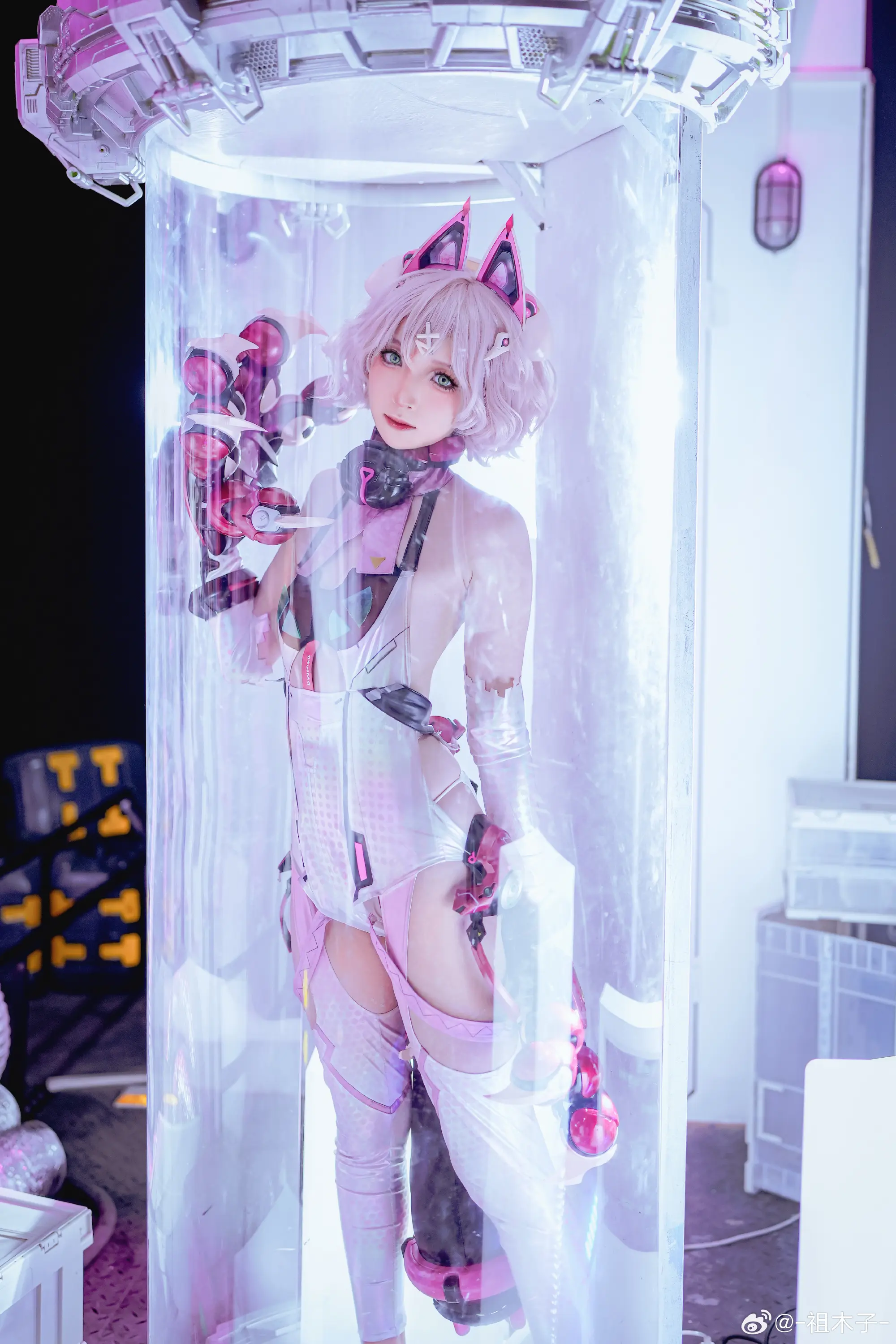 COSPLAY 代号绯猁，防火猫前来报到，就这样喵～ 交错战线@-祖木子- COSPLAY-第7张