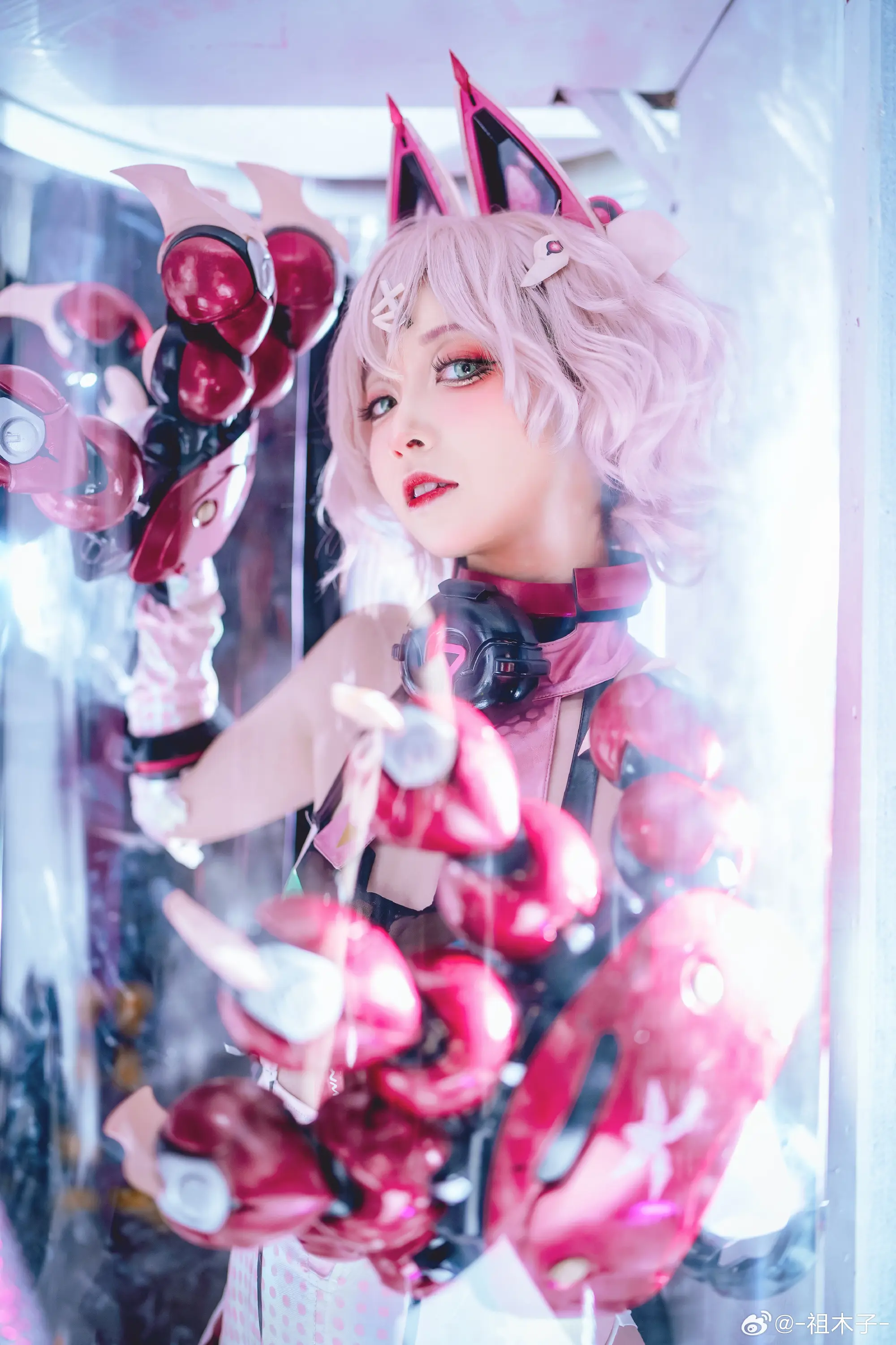 COSPLAY 代号绯猁，防火猫前来报到，就这样喵～ 交错战线@-祖木子- COSPLAY-第2张