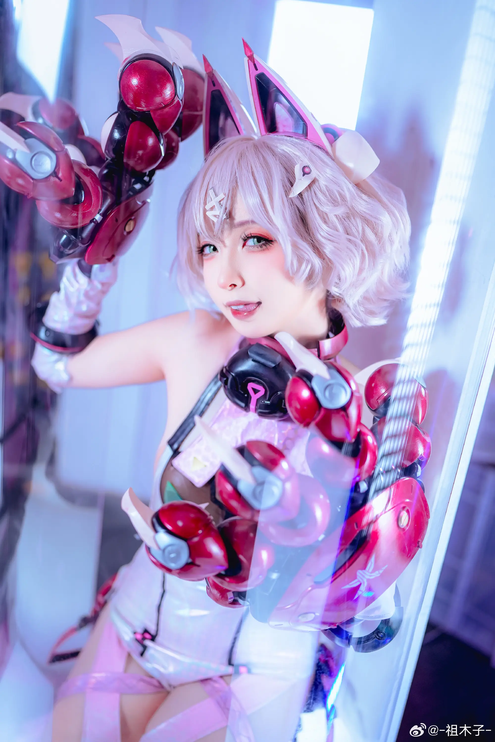 COSPLAY 代号绯猁，防火猫前来报到，就这样喵～ 交错战线@-祖木子- COSPLAY-第6张