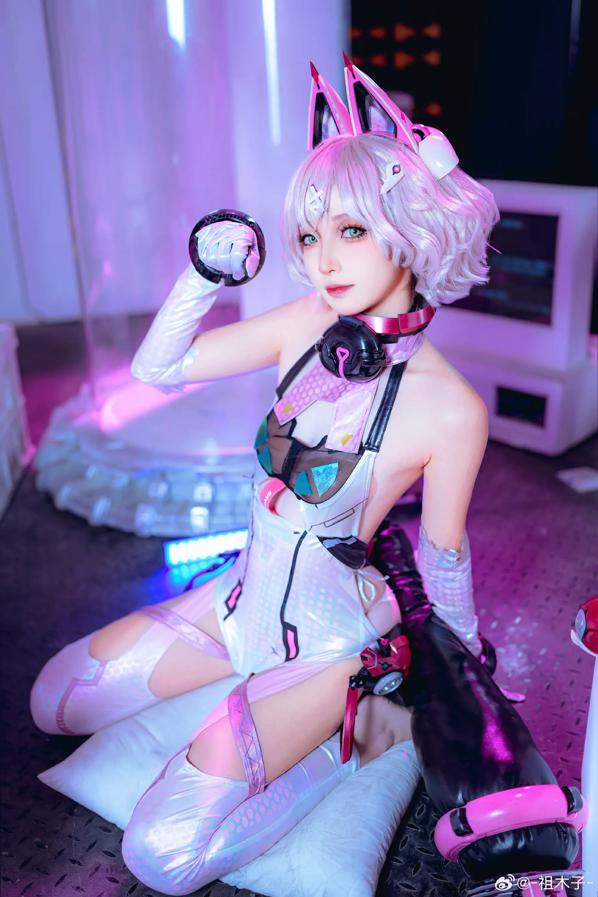 COSPLAY 代号绯猁，防火猫前来报到，就这样喵～ 交错战线@-祖木子- COSPLAY-第13张