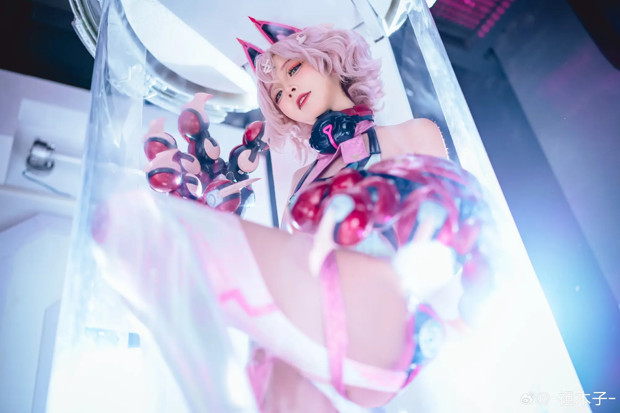COSPLAY 代号绯猁，防火猫前来报到，就这样喵～ 交错战线@-祖木子- COSPLAY-第5张