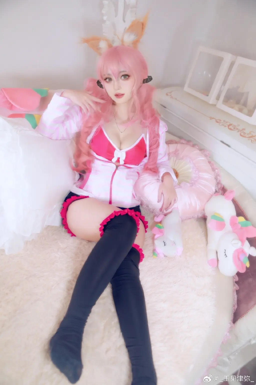 Cosplay正片 Fate/GrandOrder 玉藻前@_玉见津弥_ COSPLAY-第3张