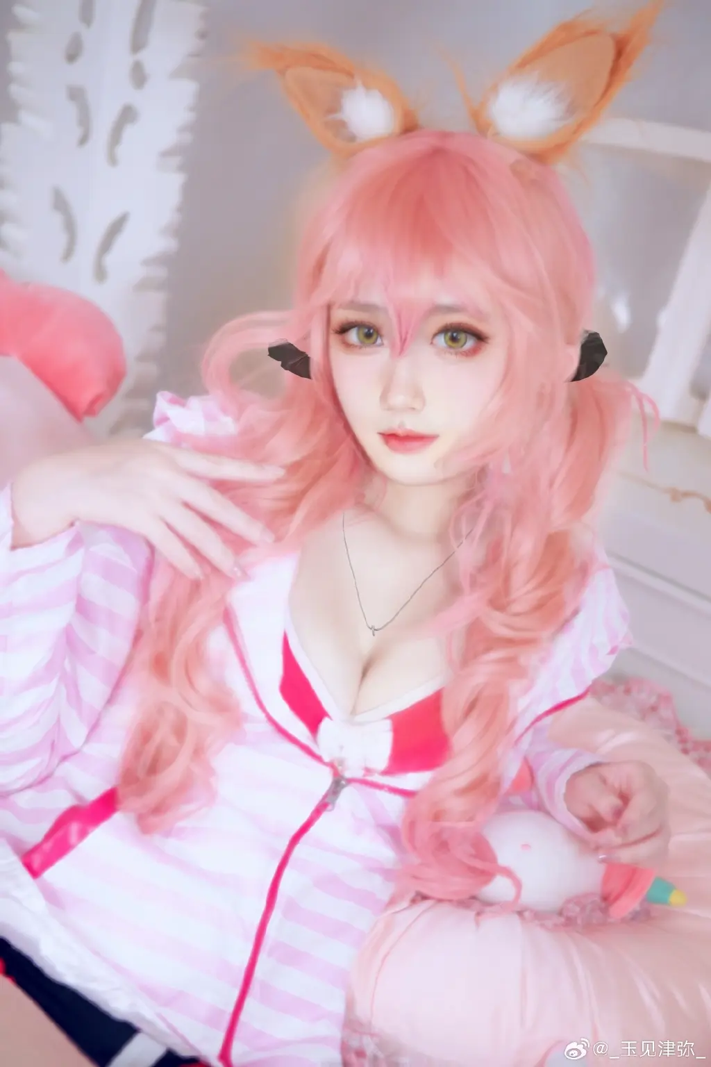 Cosplay正片 Fate/GrandOrder 玉藻前@_玉见津弥_-公众号小姨ai
