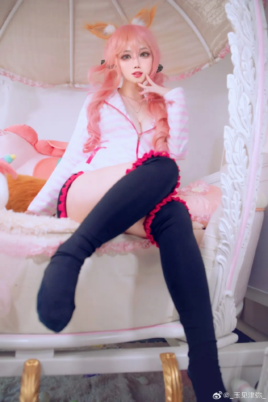 Cosplay正片 Fate/GrandOrder 玉藻前@_玉见津弥_ COSPLAY-第9张