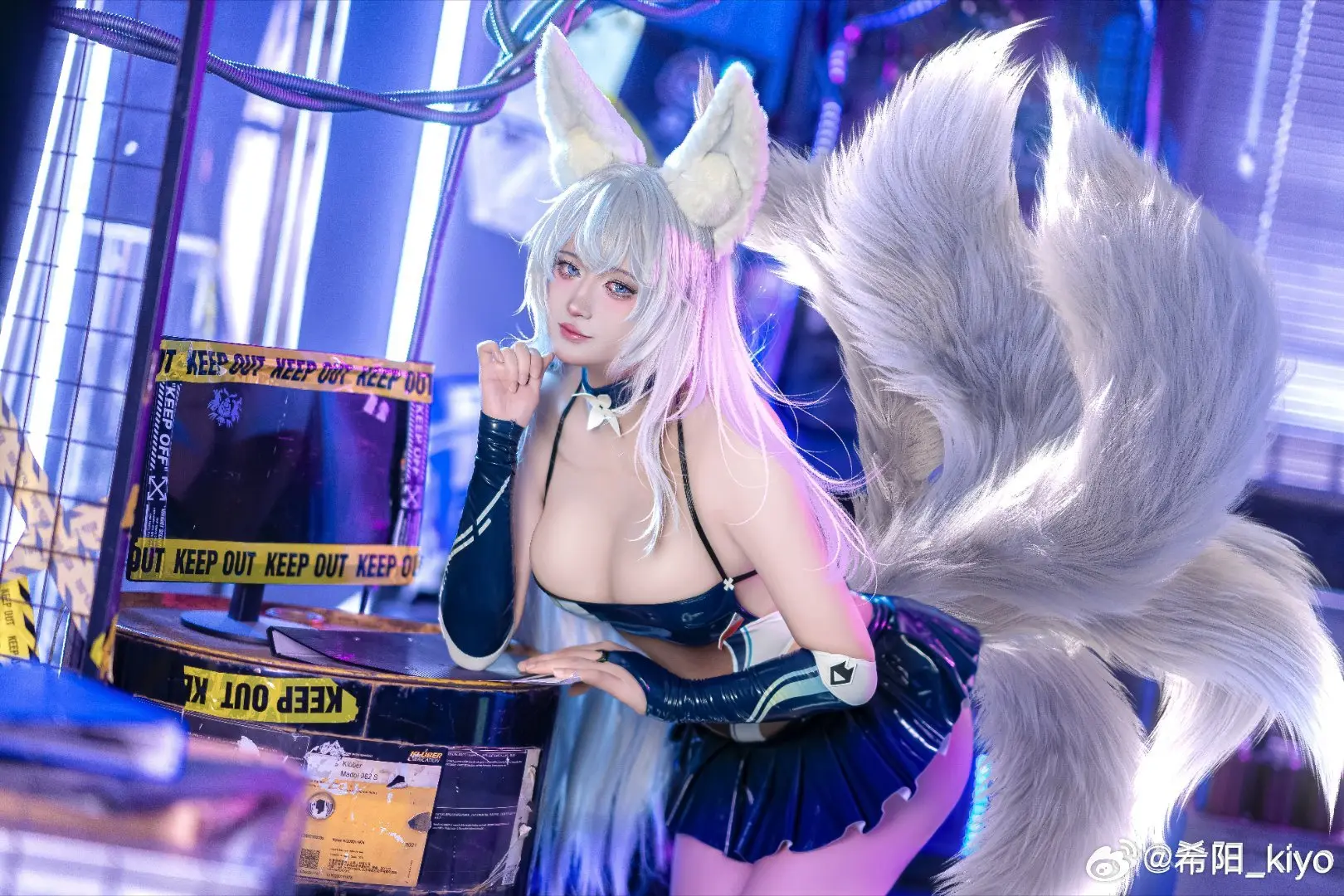 COSPLAY 碧蓝航线 信浓-轰鸣的银轮@希阳_kiyo COSPLAY-第7张