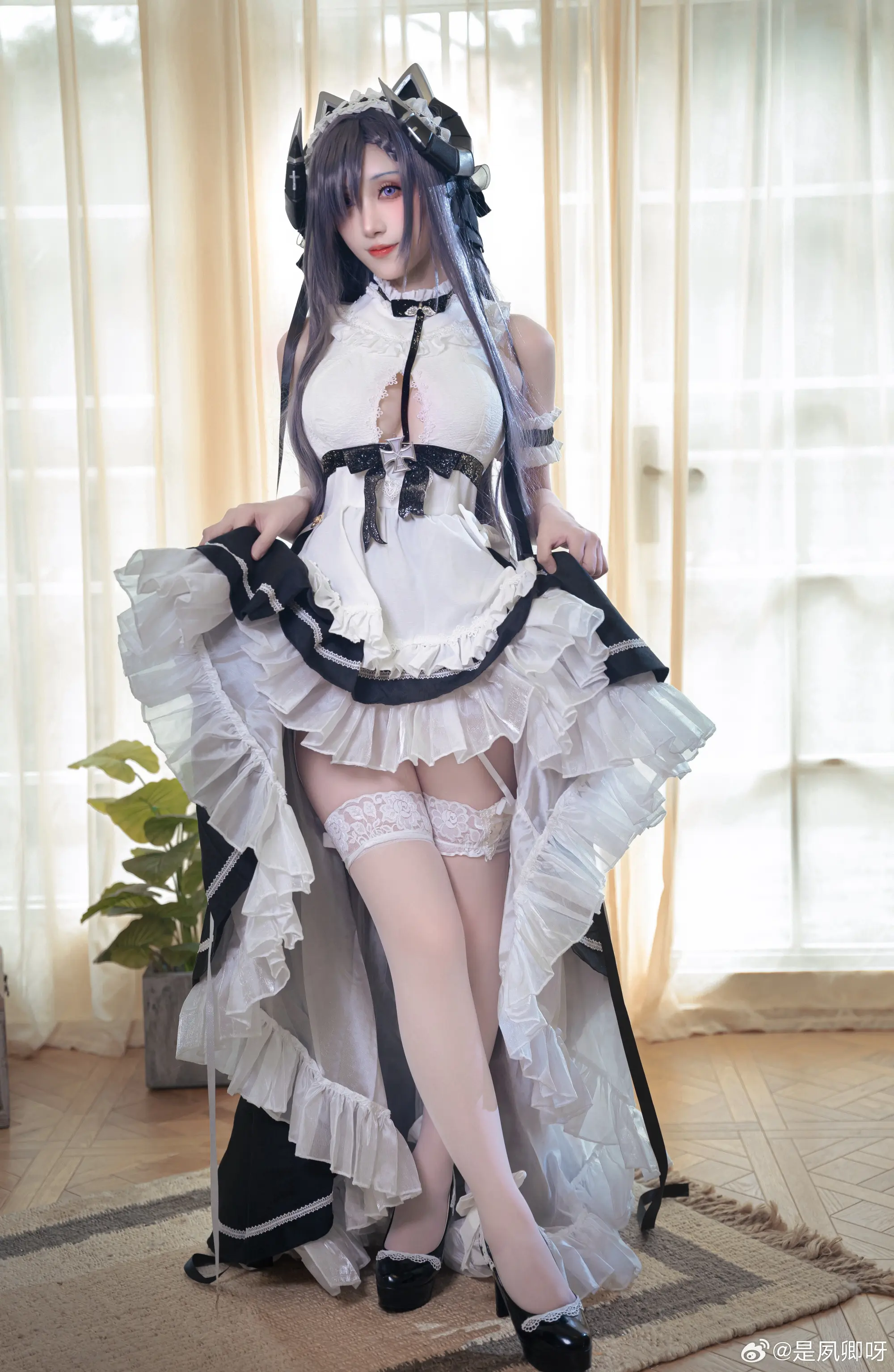 cosplay 欢迎回港，指挥官大人 碧蓝航线 奥古斯特@是夙卿呀 COSPLAY-第11张