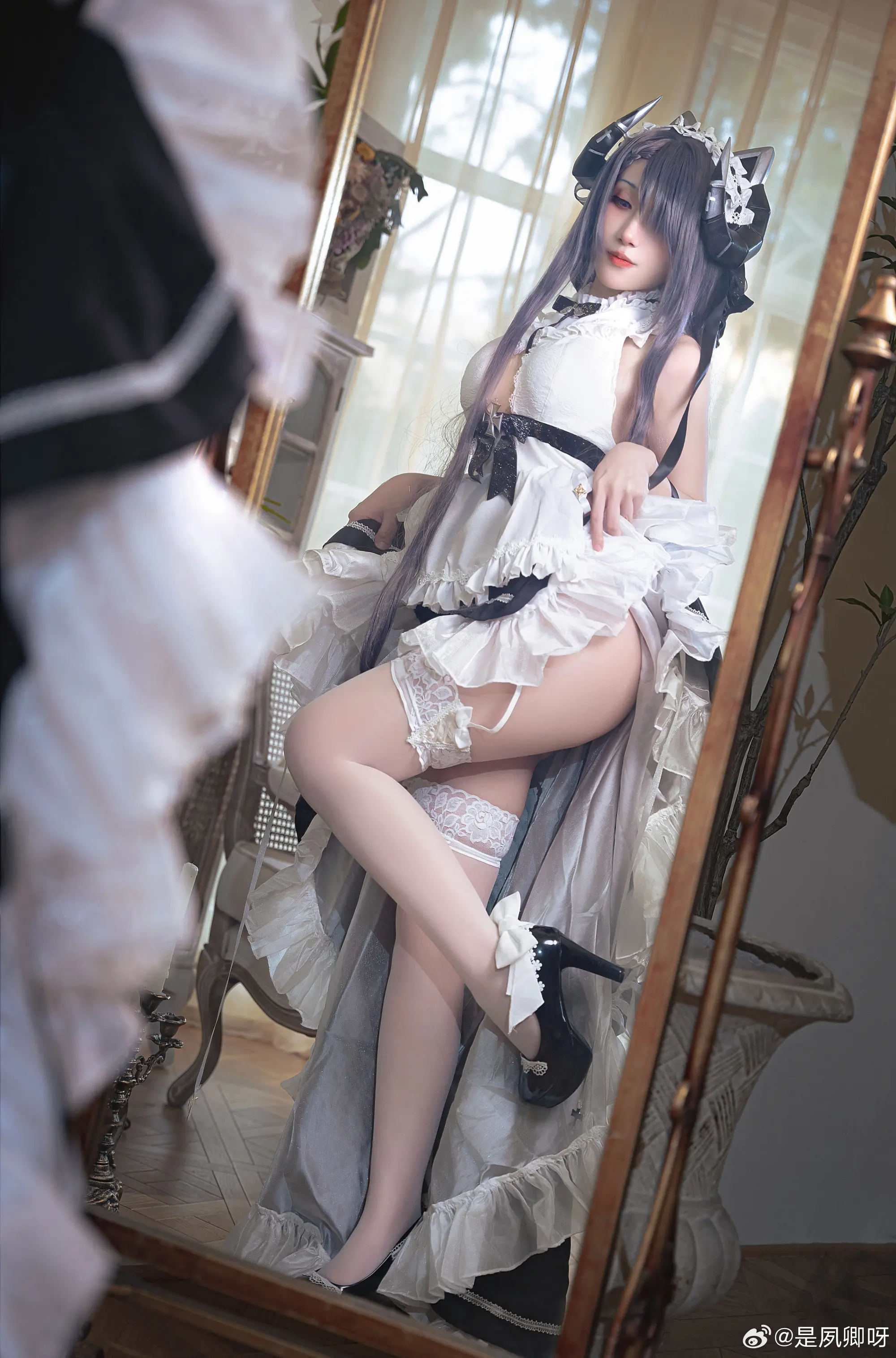 cosplay 欢迎回港，指挥官大人 碧蓝航线 奥古斯特@是夙卿呀 COSPLAY-第6张