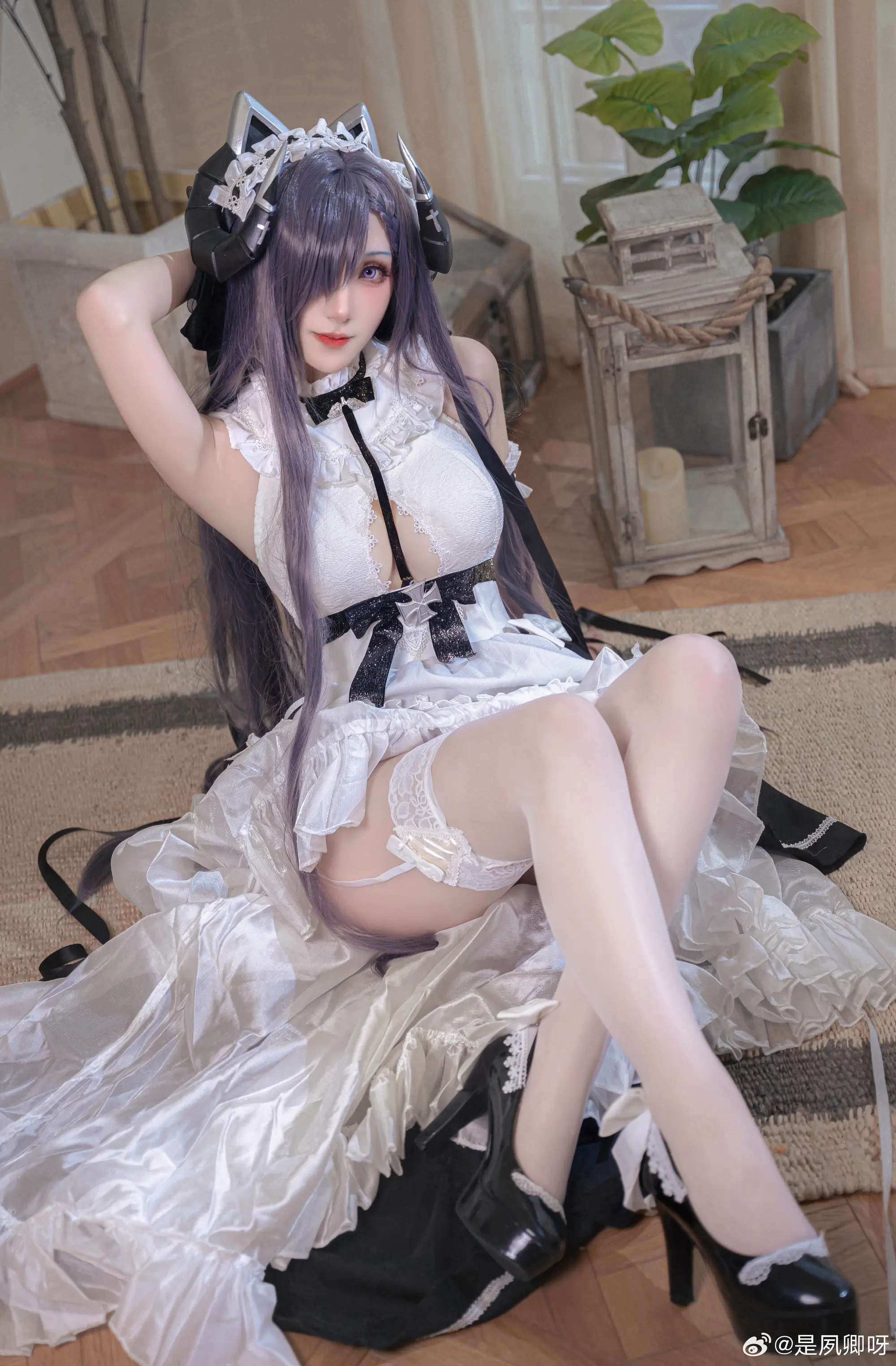 cosplay 欢迎回港，指挥官大人 碧蓝航线 奥古斯特@是夙卿呀 COSPLAY-第12张
