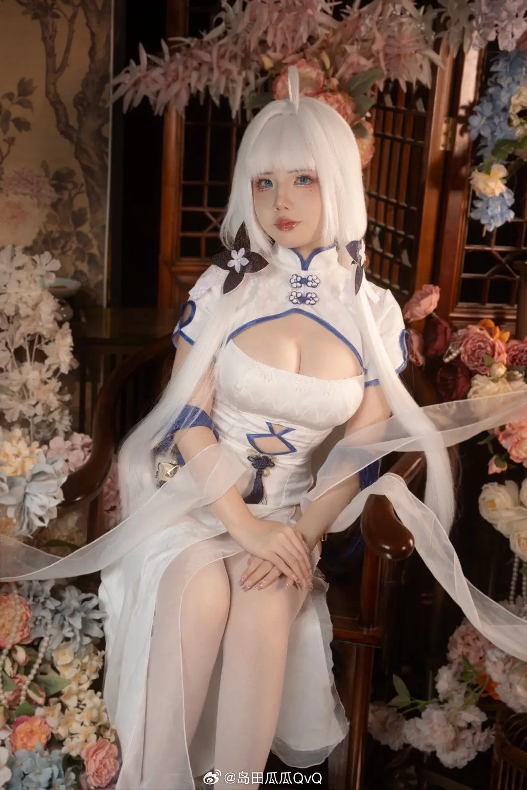 cosplay 碧蓝航线 光辉-钟情春日@岛田瓜瓜QvQ COSPLAY-第2张