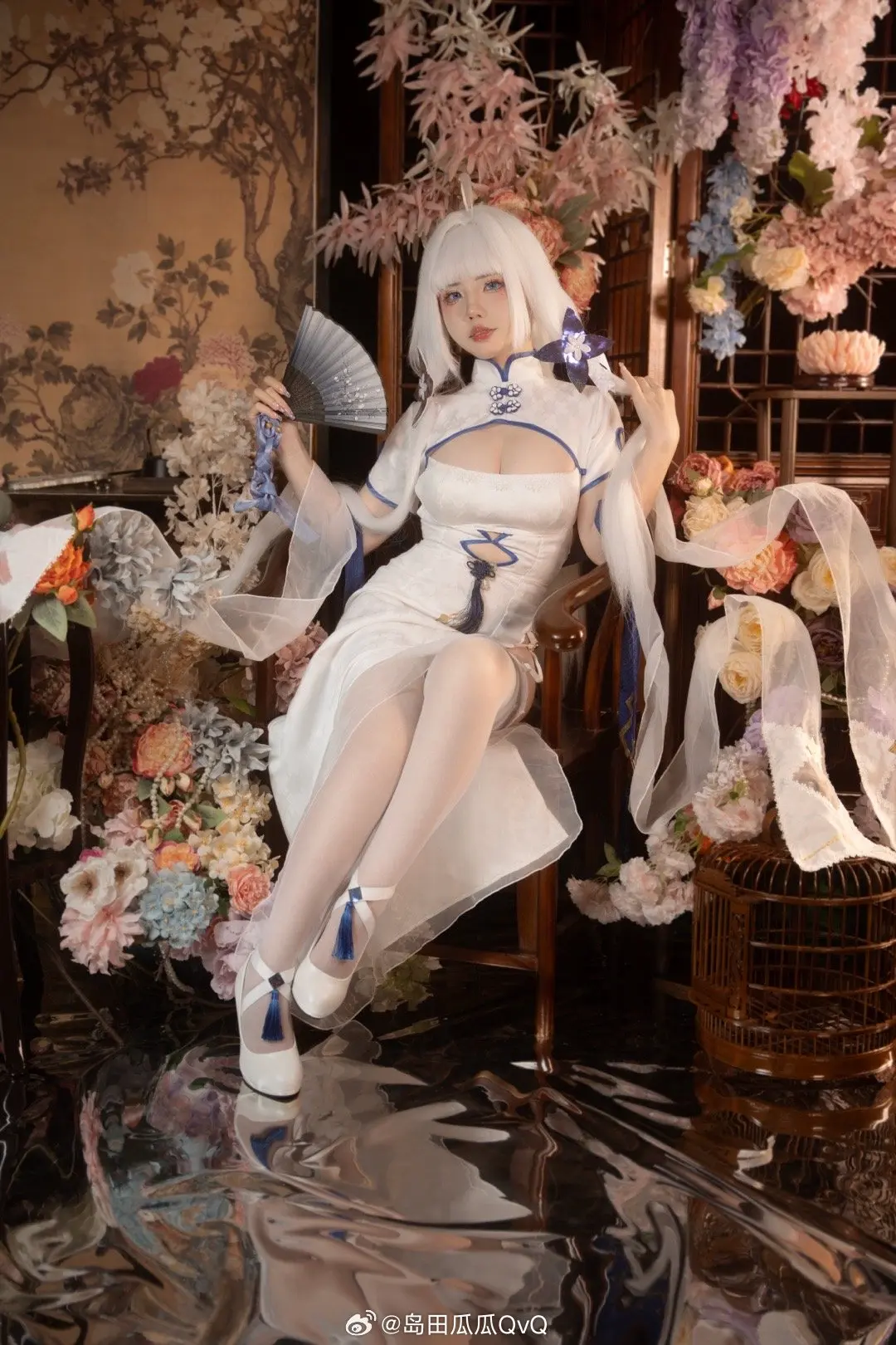 cosplay 碧蓝航线 光辉-钟情春日@岛田瓜瓜QvQ COSPLAY-第4张