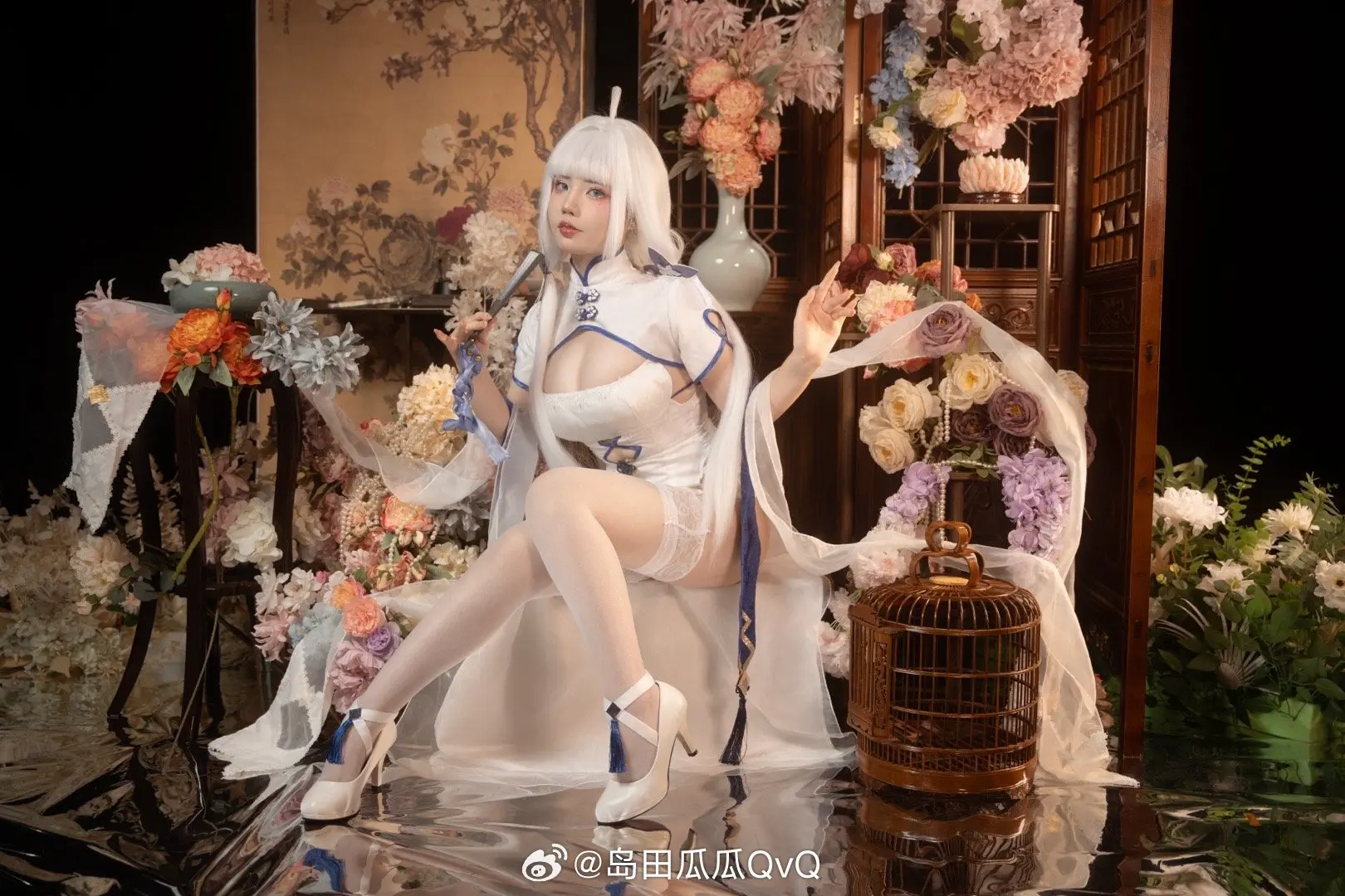 cosplay 碧蓝航线 光辉-钟情春日@岛田瓜瓜QvQ COSPLAY-第8张