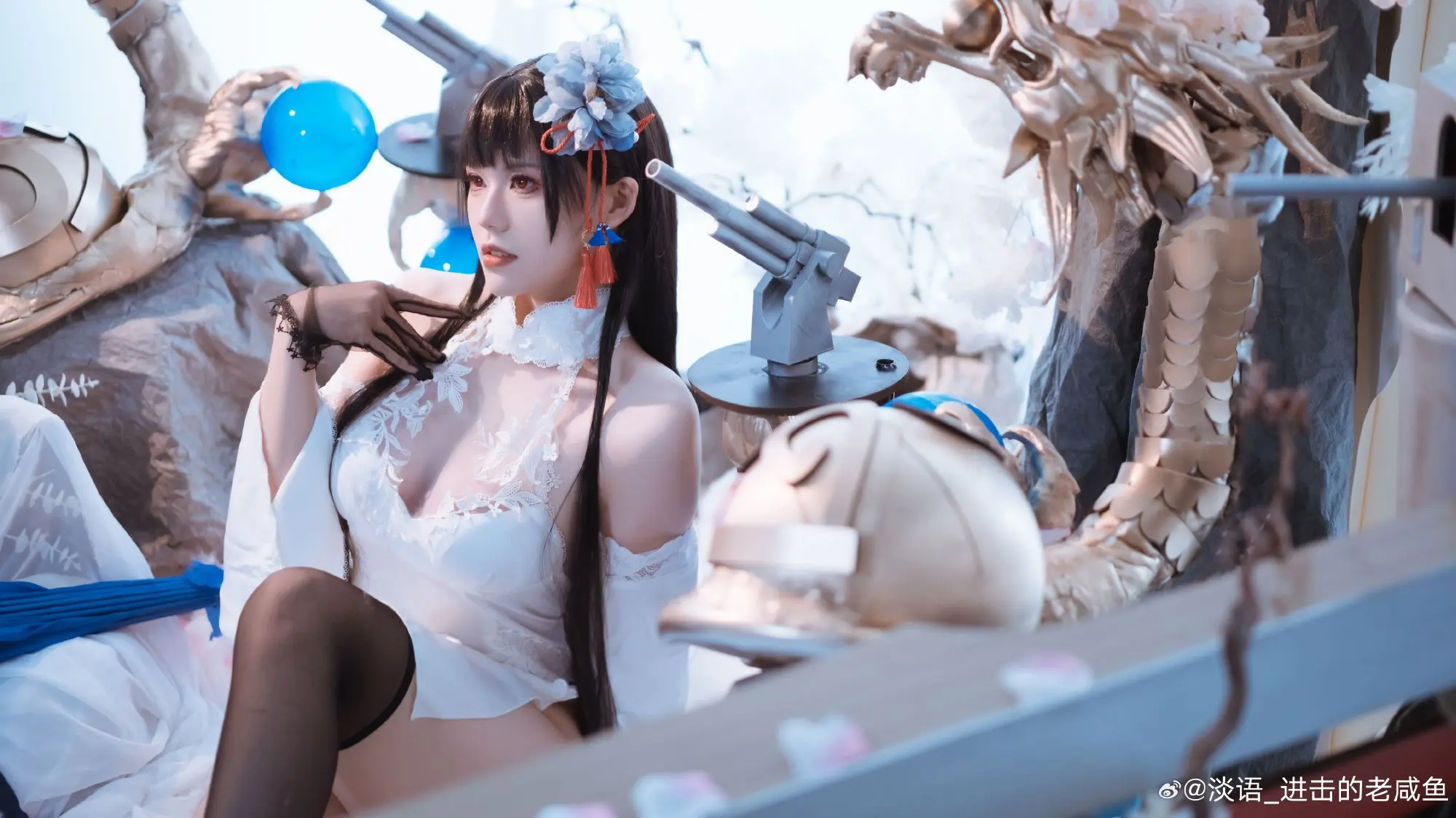 cosplay 碧蓝航线逸仙·改@淡语_进击的老咸鱼 COSPLAY-第17张