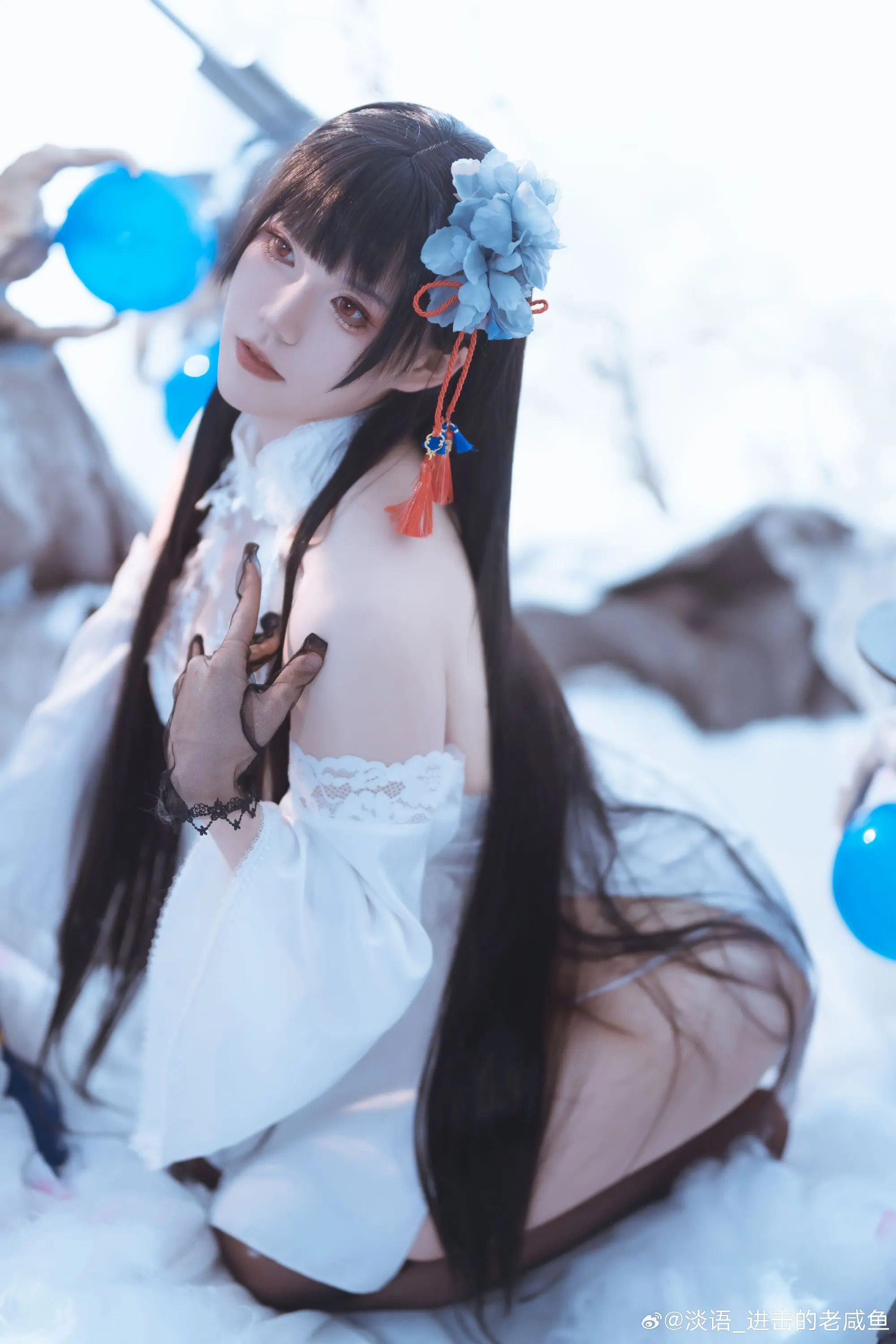 cosplay 碧蓝航线逸仙·改@淡语_进击的老咸鱼-公众号小姨ai
