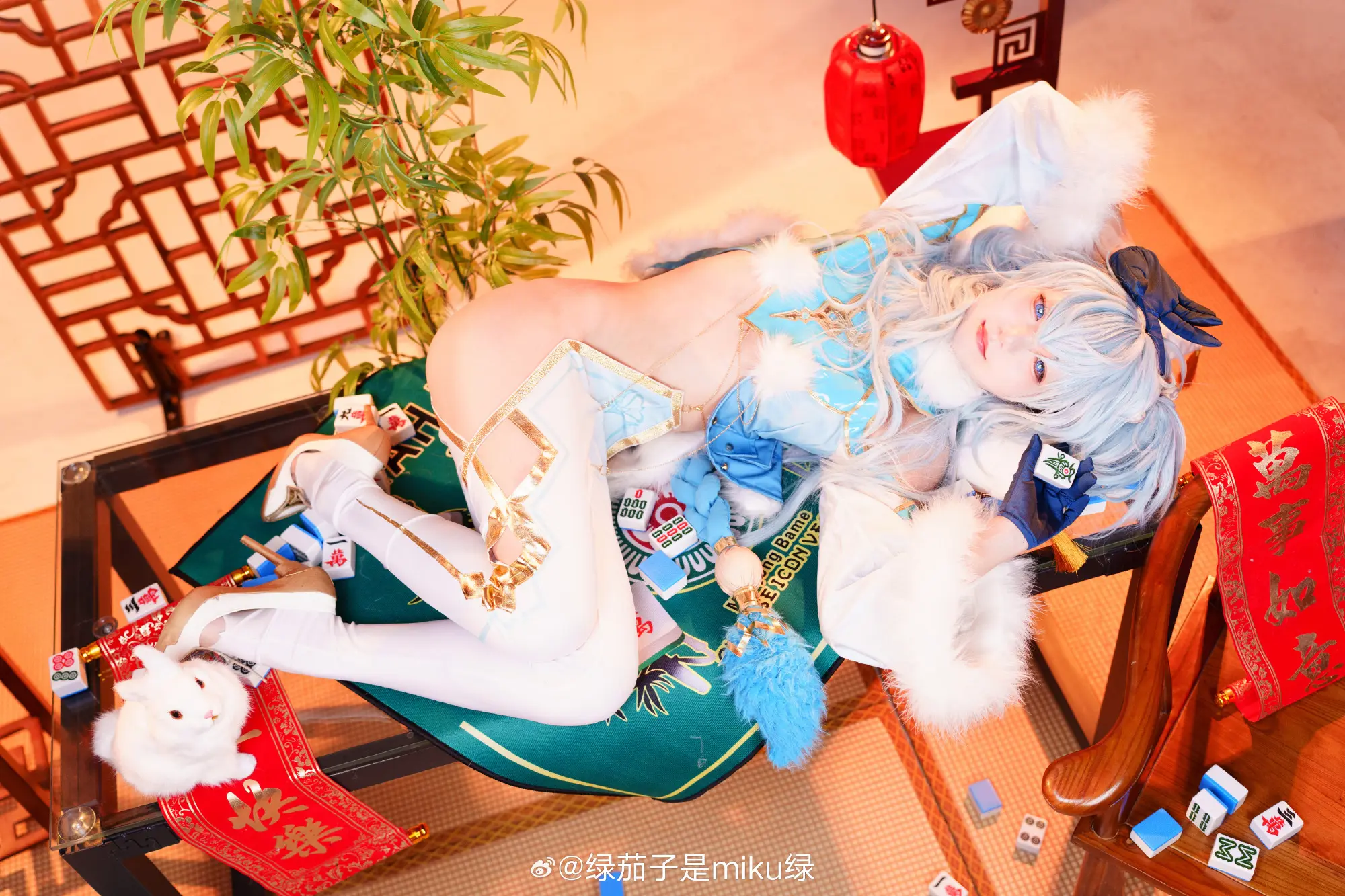 COSPLAY 云图计划 芙洛伦妙手回春cos@绿茄子是miku绿 COSPLAY-第10张