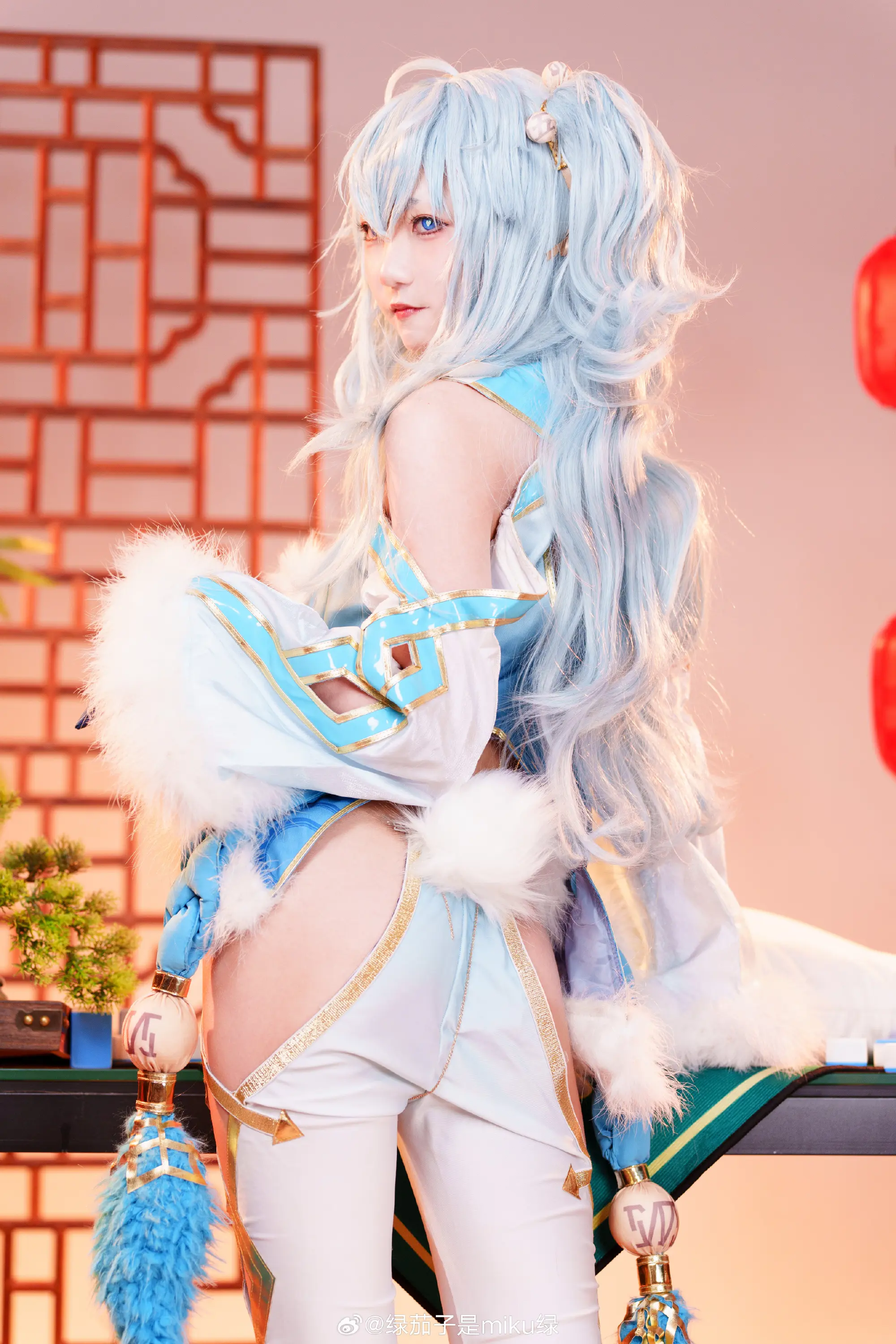 COSPLAY 云图计划 芙洛伦妙手回春cos@绿茄子是miku绿 COSPLAY-第5张