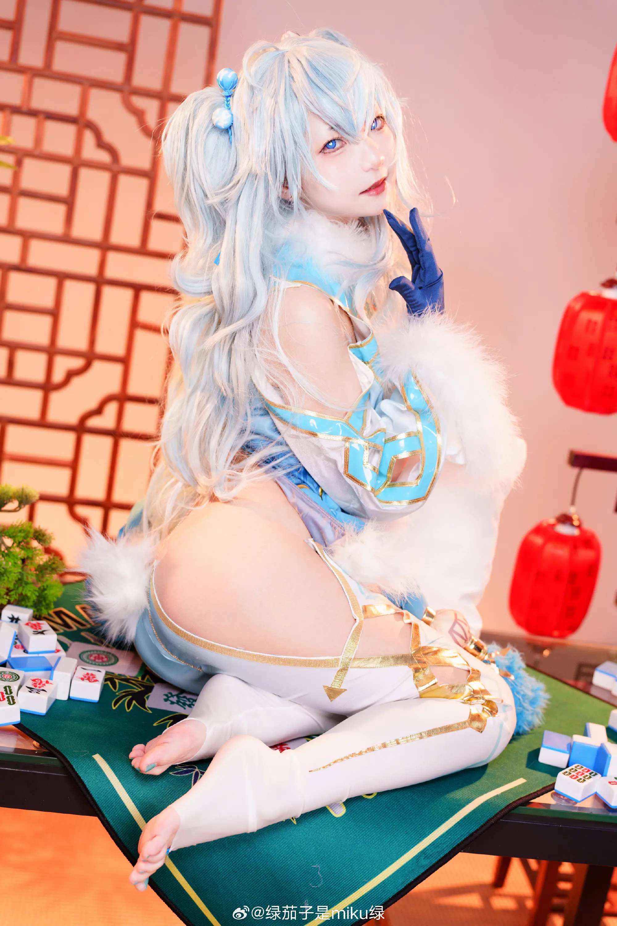 COSPLAY 云图计划 芙洛伦妙手回春cos@绿茄子是miku绿 COSPLAY-第2张