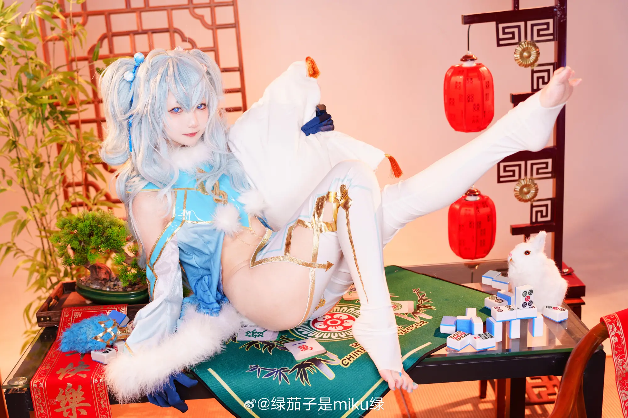 COSPLAY 云图计划 芙洛伦妙手回春cos@绿茄子是miku绿 COSPLAY-第12张