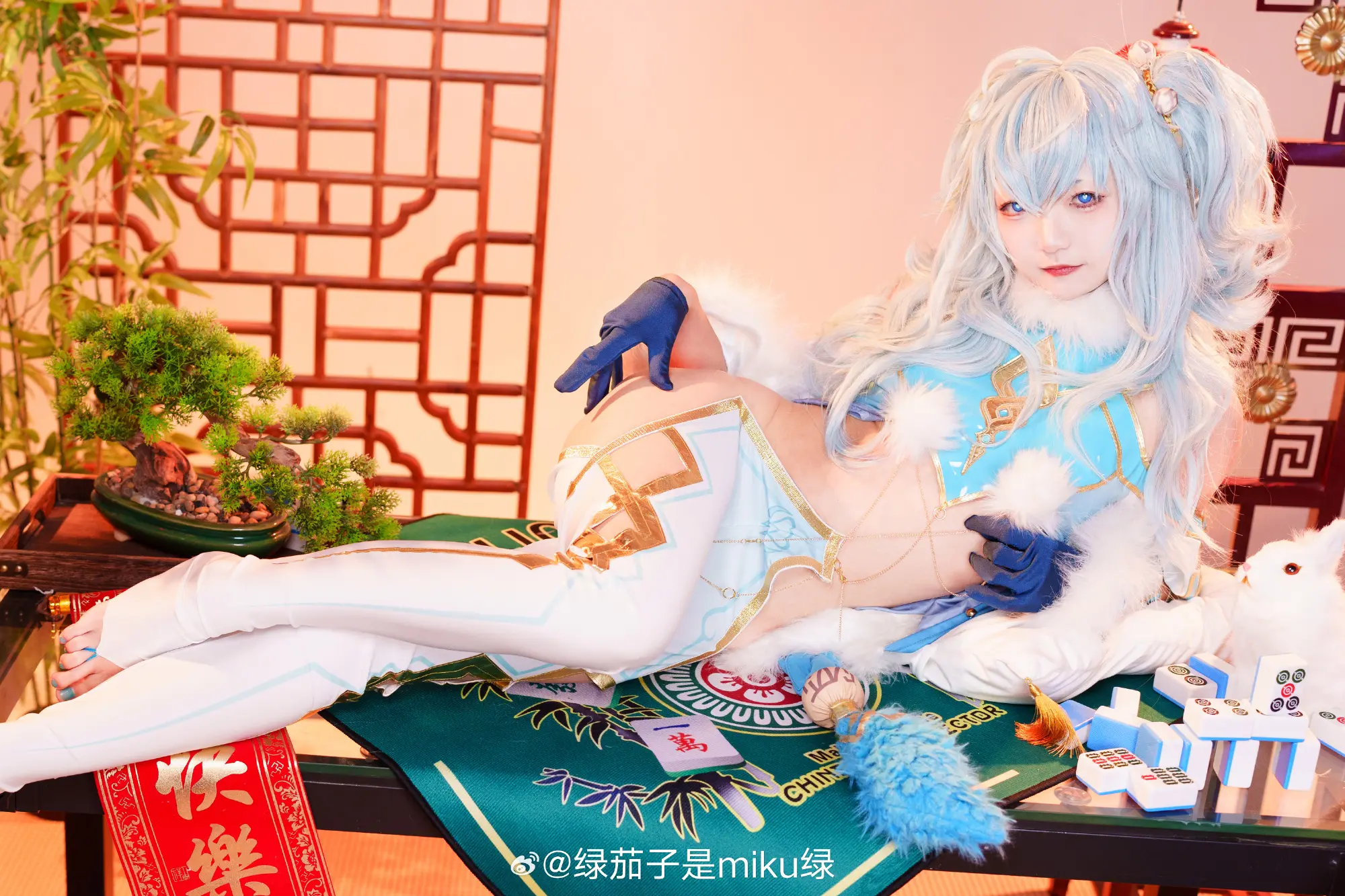 COSPLAY 云图计划 芙洛伦妙手回春cos@绿茄子是miku绿 COSPLAY-第9张
