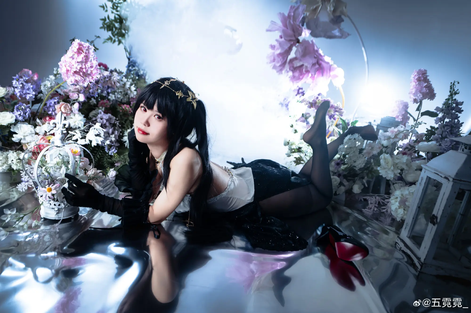 COSPLAY 乘兴而来，兴尽而归。平时里繁杂的事务考虑多了，这种时候就该放空思绪单纯享受~ 碧蓝航线 镇海cos@五霓霓_ COSPLAY-第2张