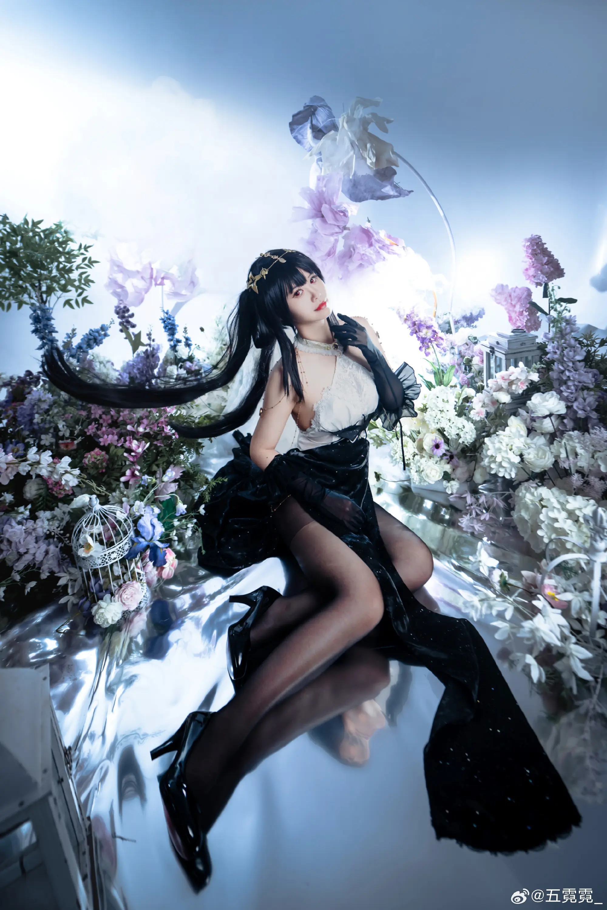 COSPLAY 乘兴而来，兴尽而归。平时里繁杂的事务考虑多了，这种时候就该放空思绪单纯享受~ 碧蓝航线 镇海cos@五霓霓_ COSPLAY-第3张